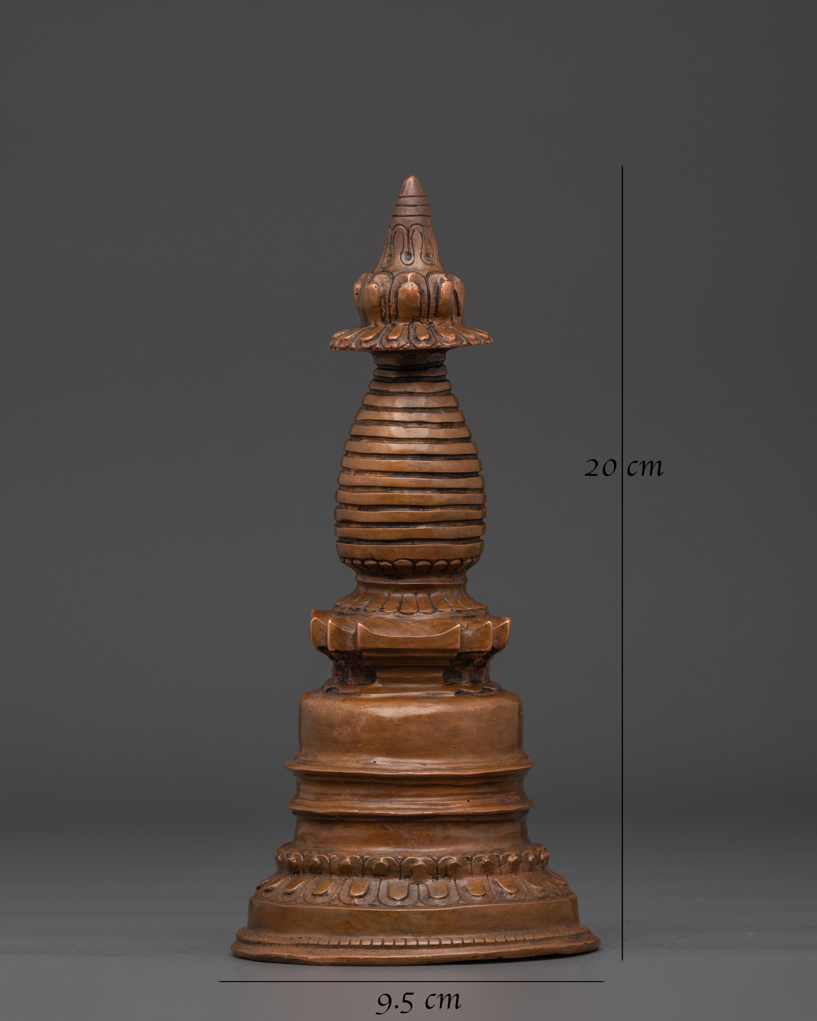 Stupa Zen Buddhist Altar Decor | Spiritual Symbol of Enlightenment Path