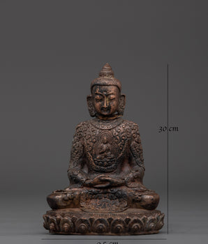 Amitabha Infinite Light Buddha Statue | Meditation Figure for Spiritual Decor