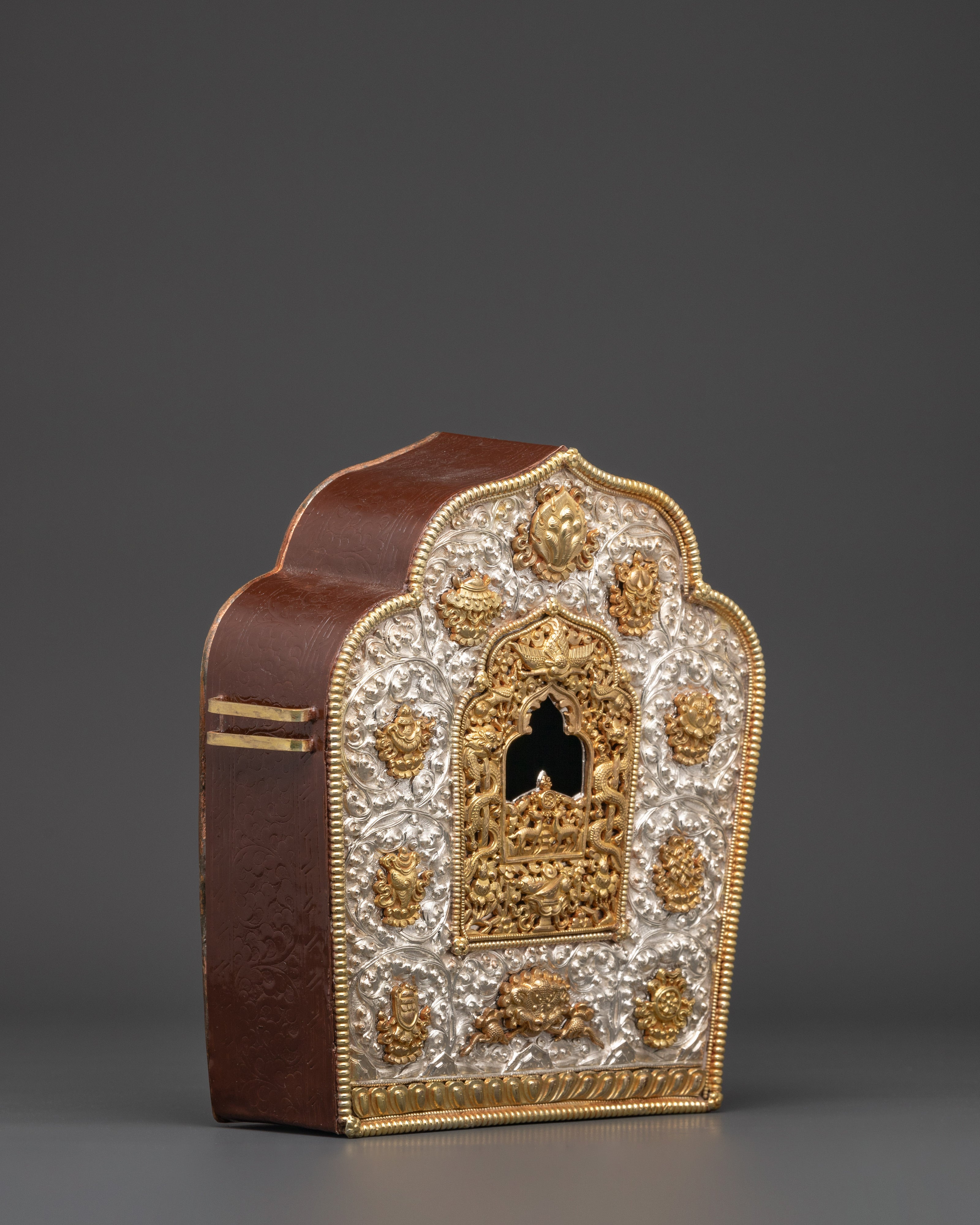 Handmade Dharma Ghau Box | Sacred Tibetan Buddhist Amulet