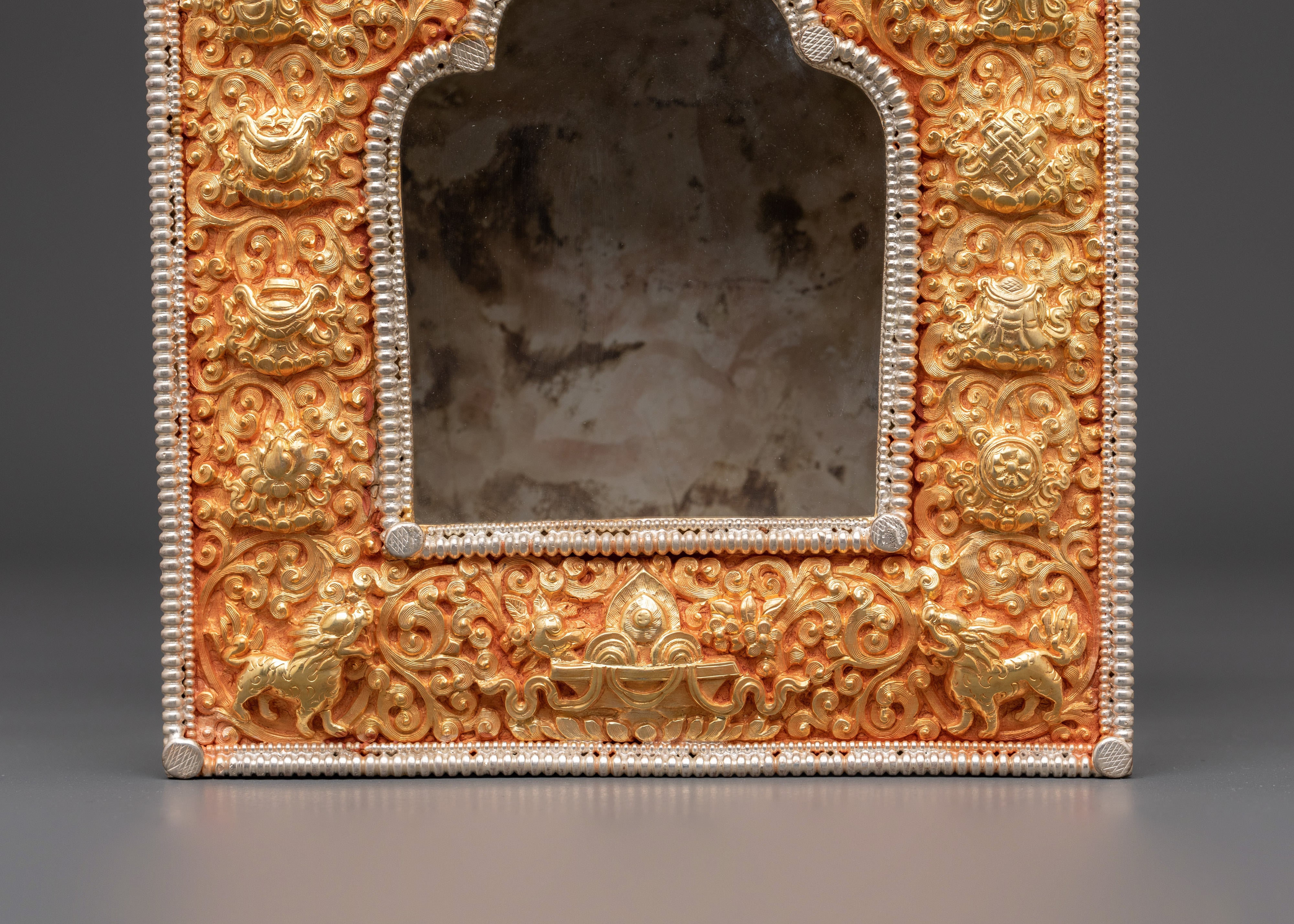 Tibetan Meditation Ghau Prayer Box | Buddhist Altar Shrine