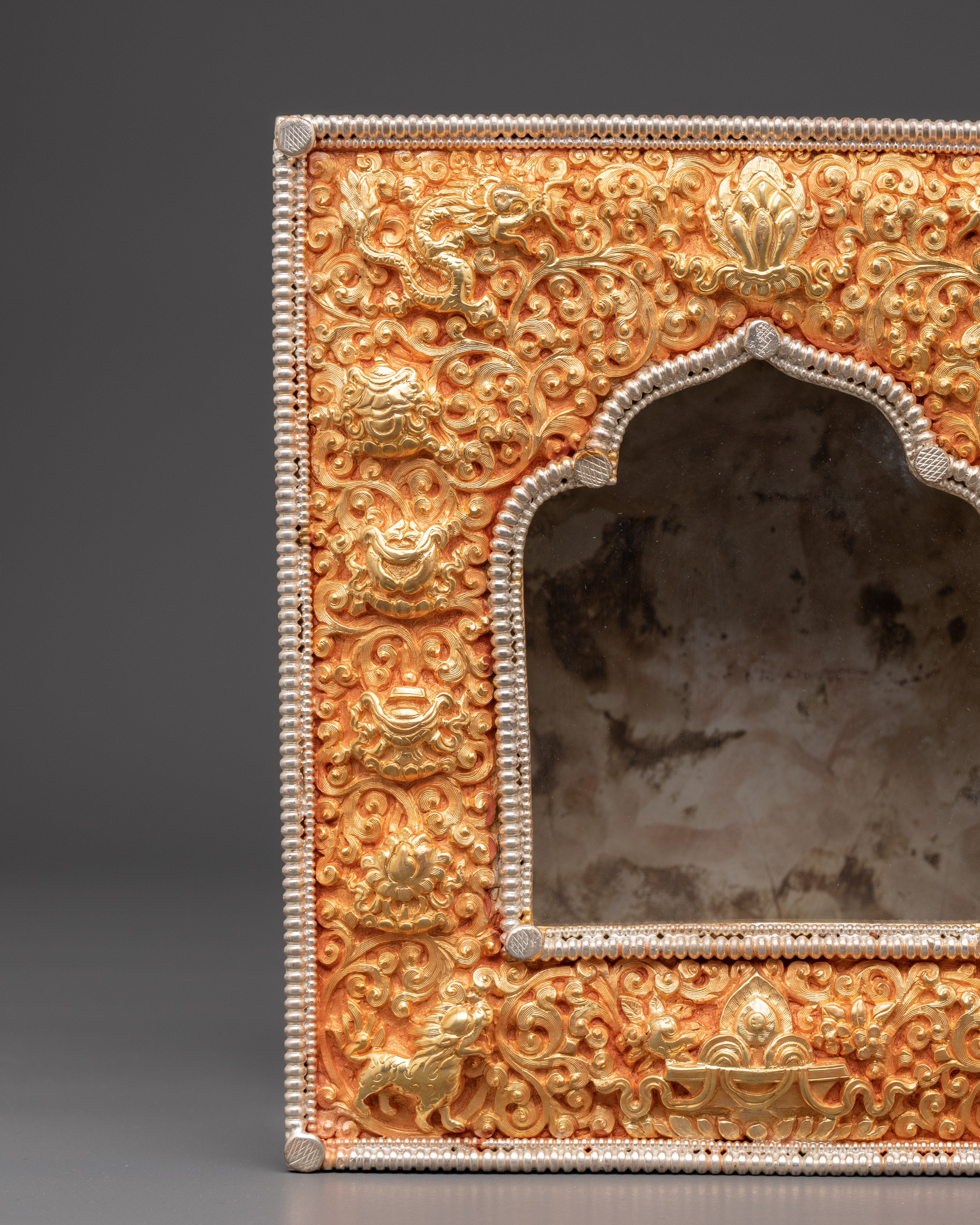 Tibetan Meditation Ghau Prayer Box | Buddhist Altar Shrine
