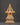 Gold Plated Buddhist Shrine Stupa | Sacred Spiritual Monument for Meditation