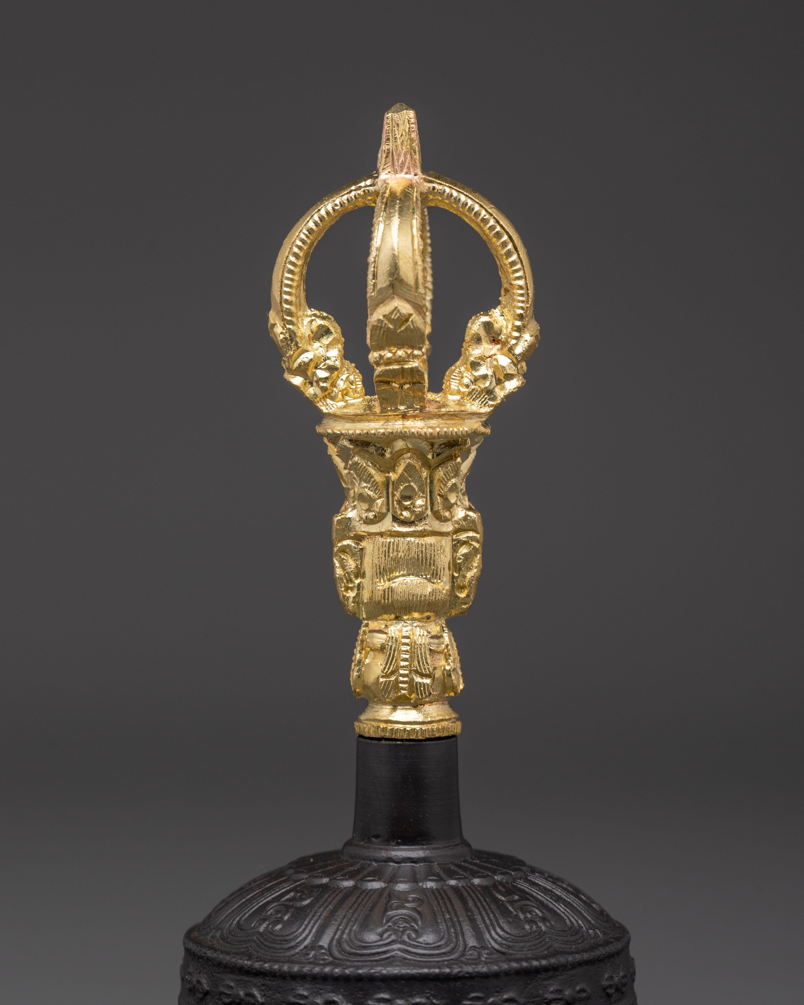Buddhist Meditation Bell and Vajra Set | Traditional Vajrayana Ritual Instrument