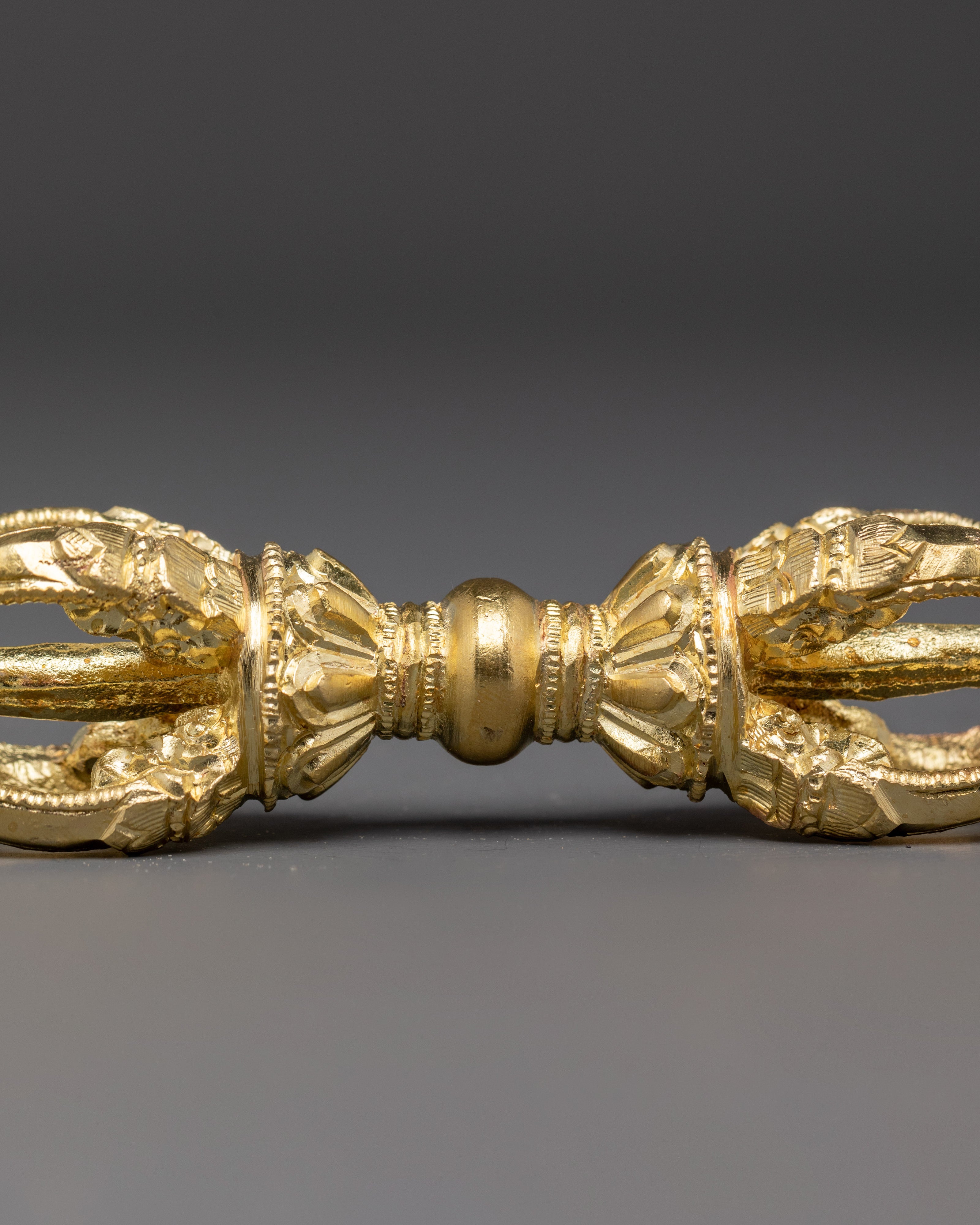 Buddhist Meditation Bell and Vajra Set | Traditional Vajrayana Ritual Instrument