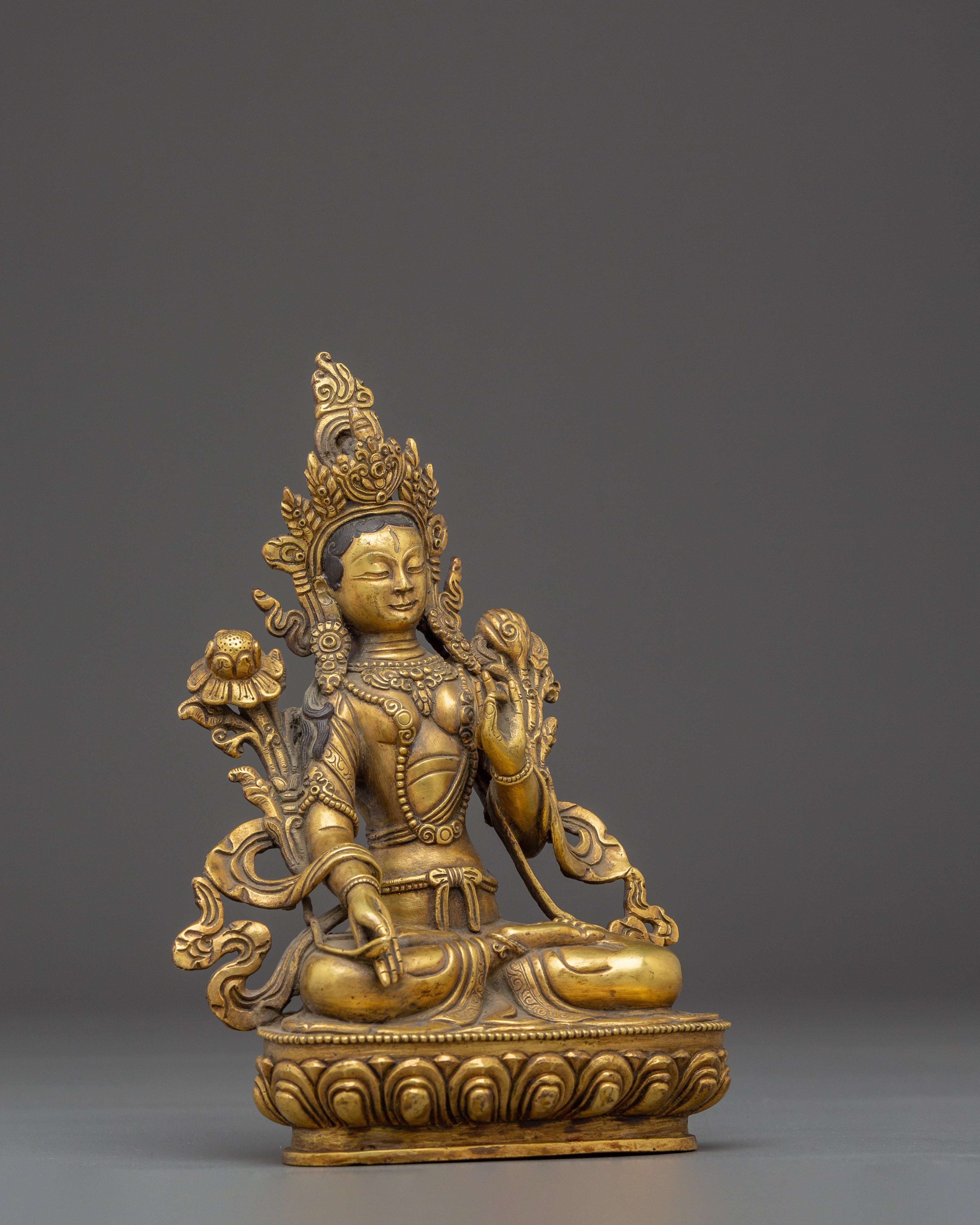 Buddhist Deity White Tara | Spiritual Home Decor