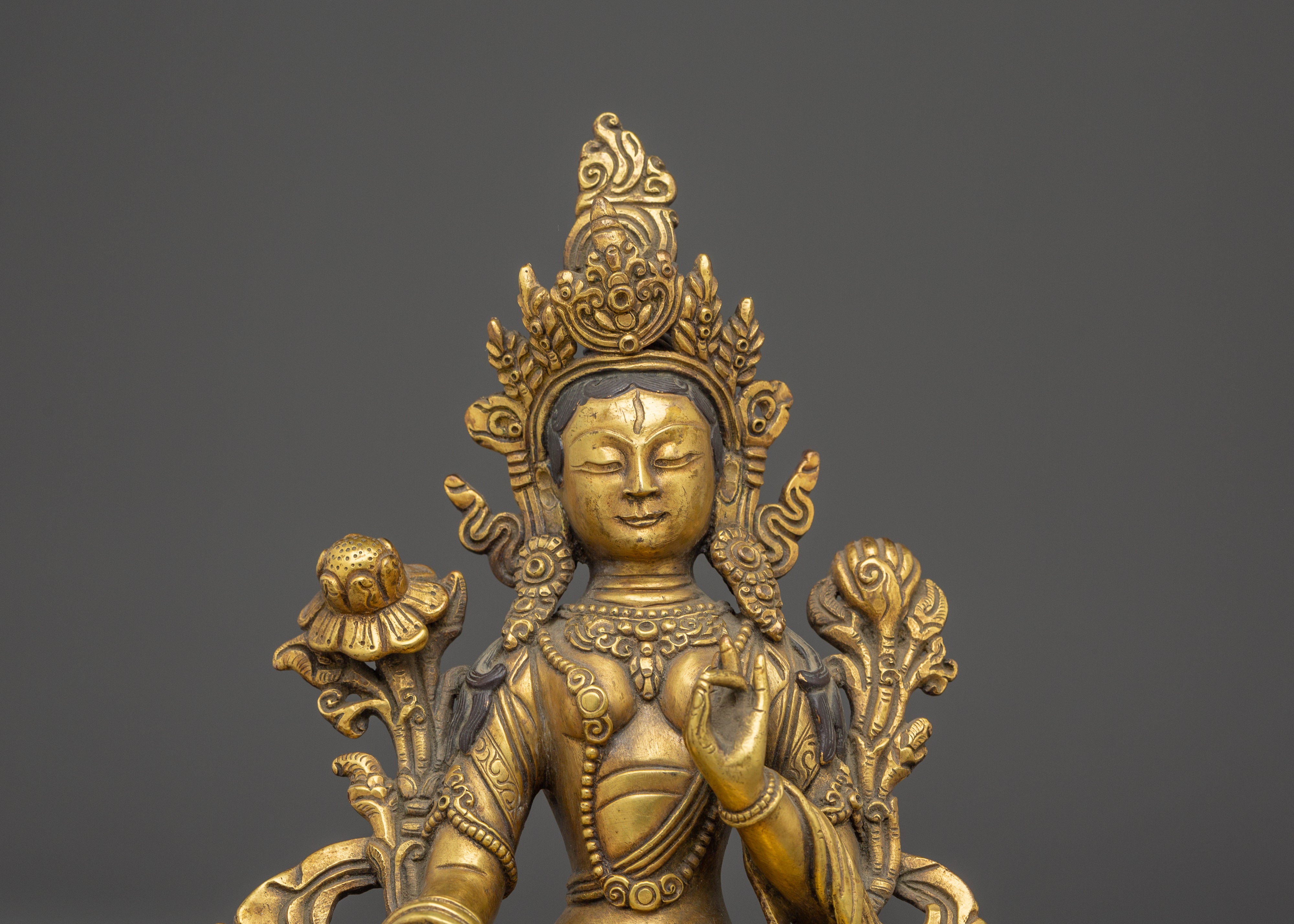 Buddhist Deity White Tara | Spiritual Home Decor