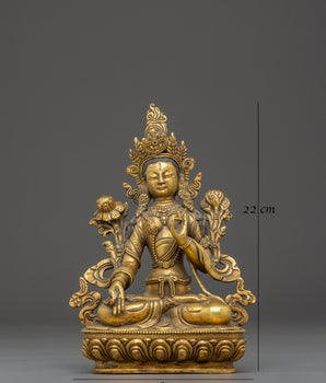 Buddhist Deity White Tara | Spiritual Home Decor