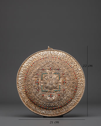 Silver Plated Wall Hanging