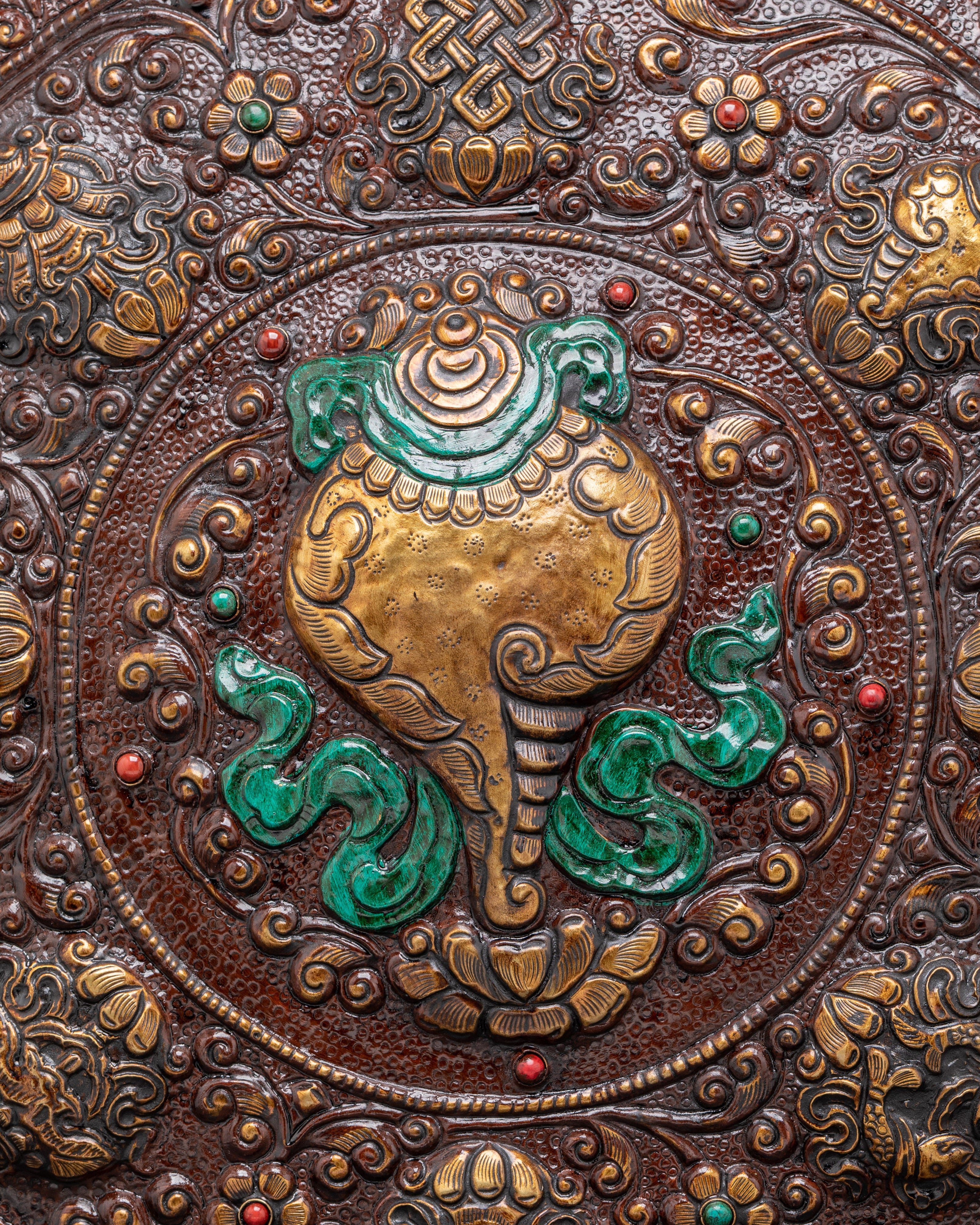 Conch Wall Hanging | Buddhist Wall Decor