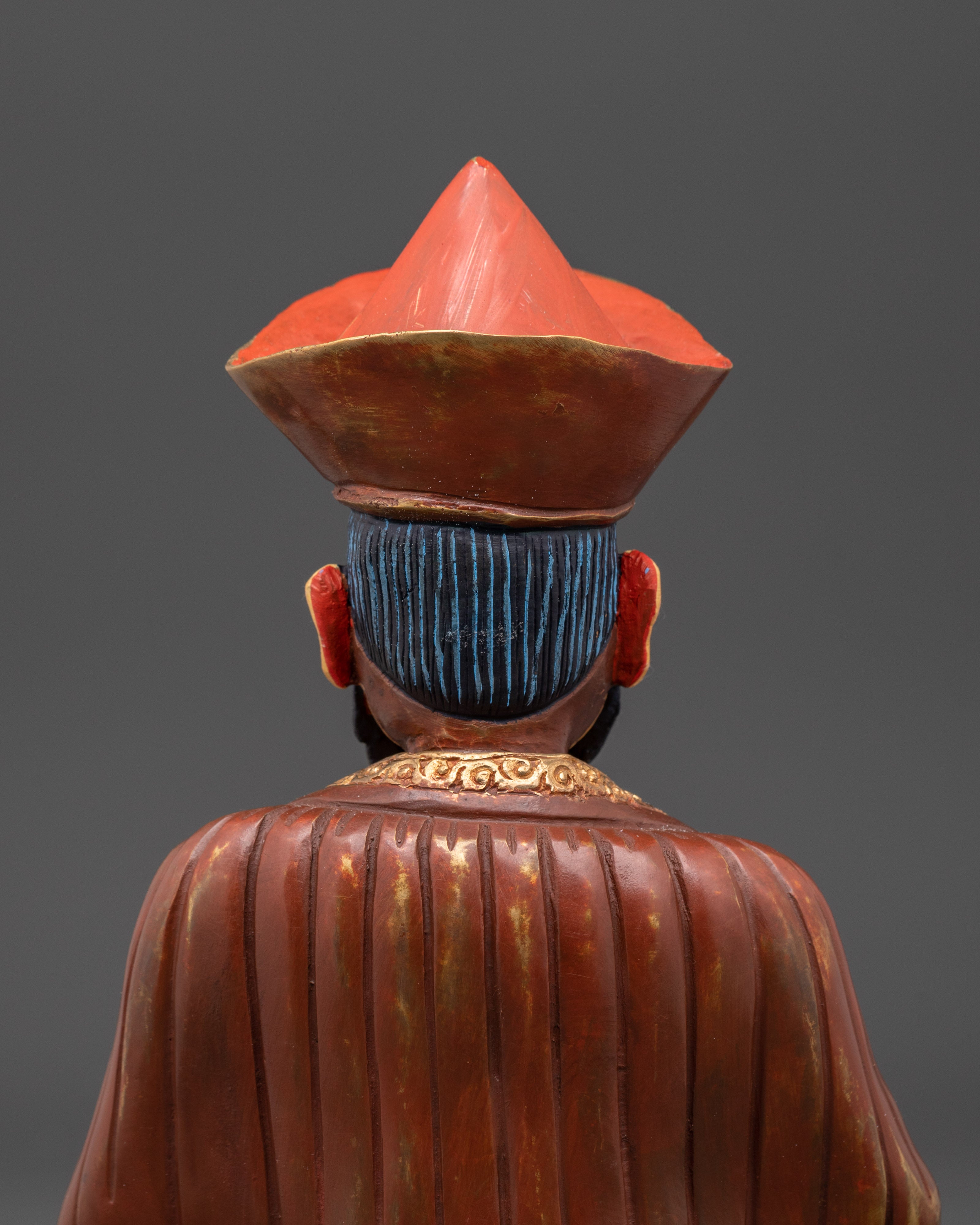 Zhabdrung Gold Plated Statue | Founder of the Drukpa Kagyu Lineage