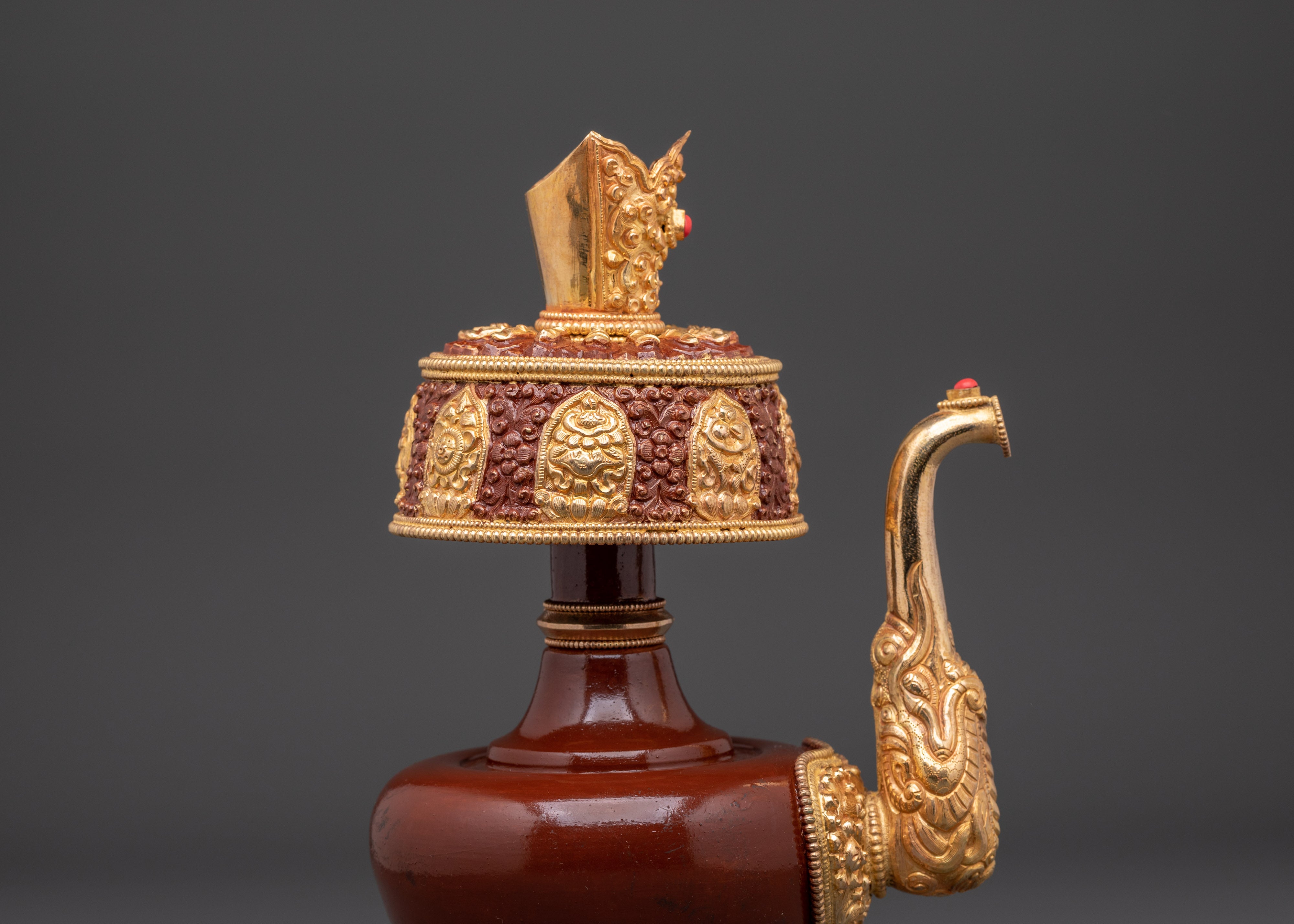 Tibetan Water Offering Bhumba | Spiritual Cleansing Vessel
