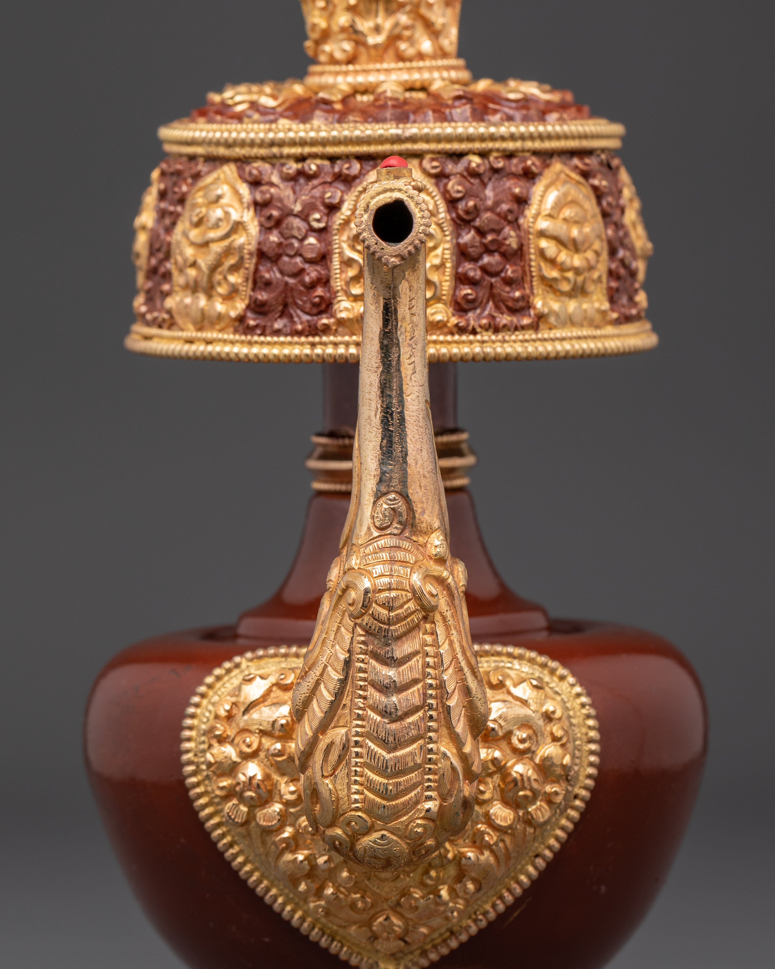 Tibetan Water Offering Bhumba | Spiritual Cleansing Vessel