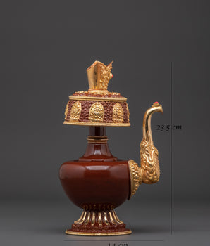 Tibetan Water Offering Bhumba | Spiritual Cleansing Vessel