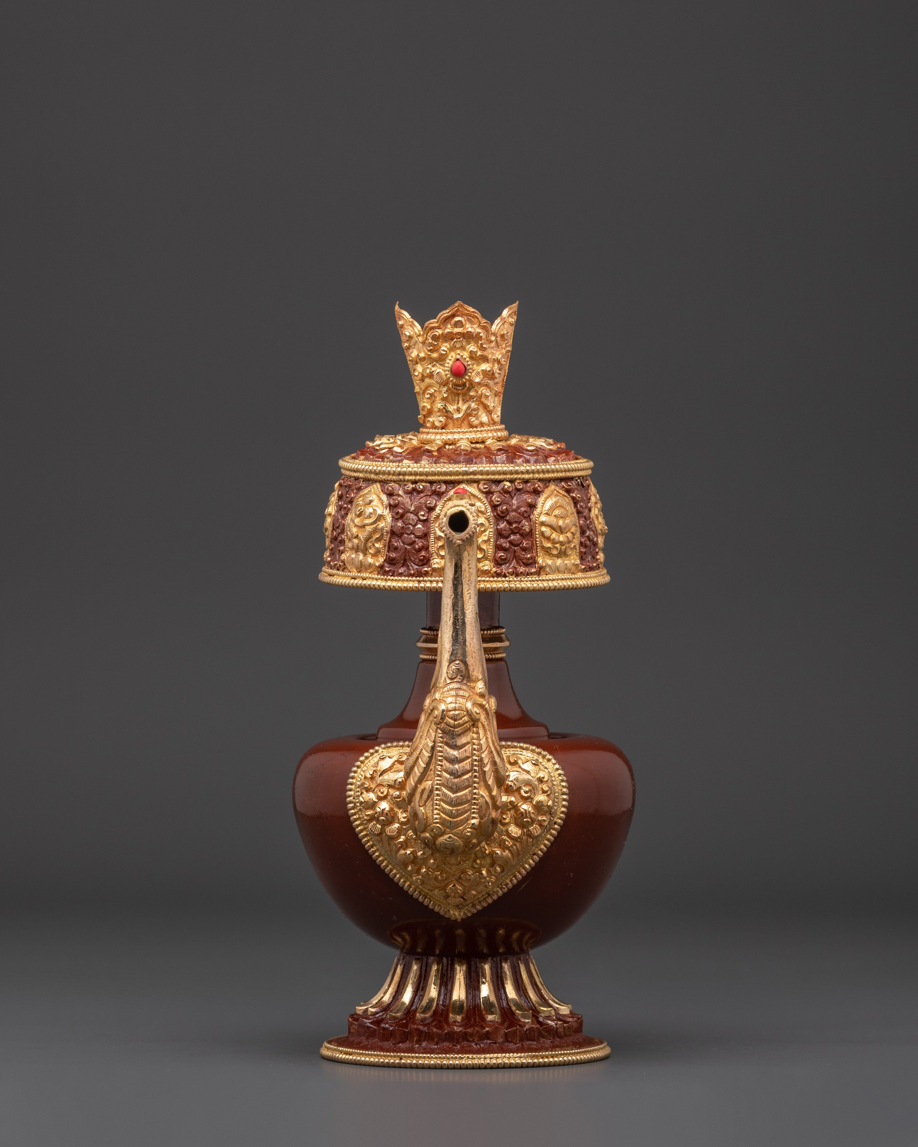 Tibetan Water Offering Bhumba | Spiritual Cleansing Vessel