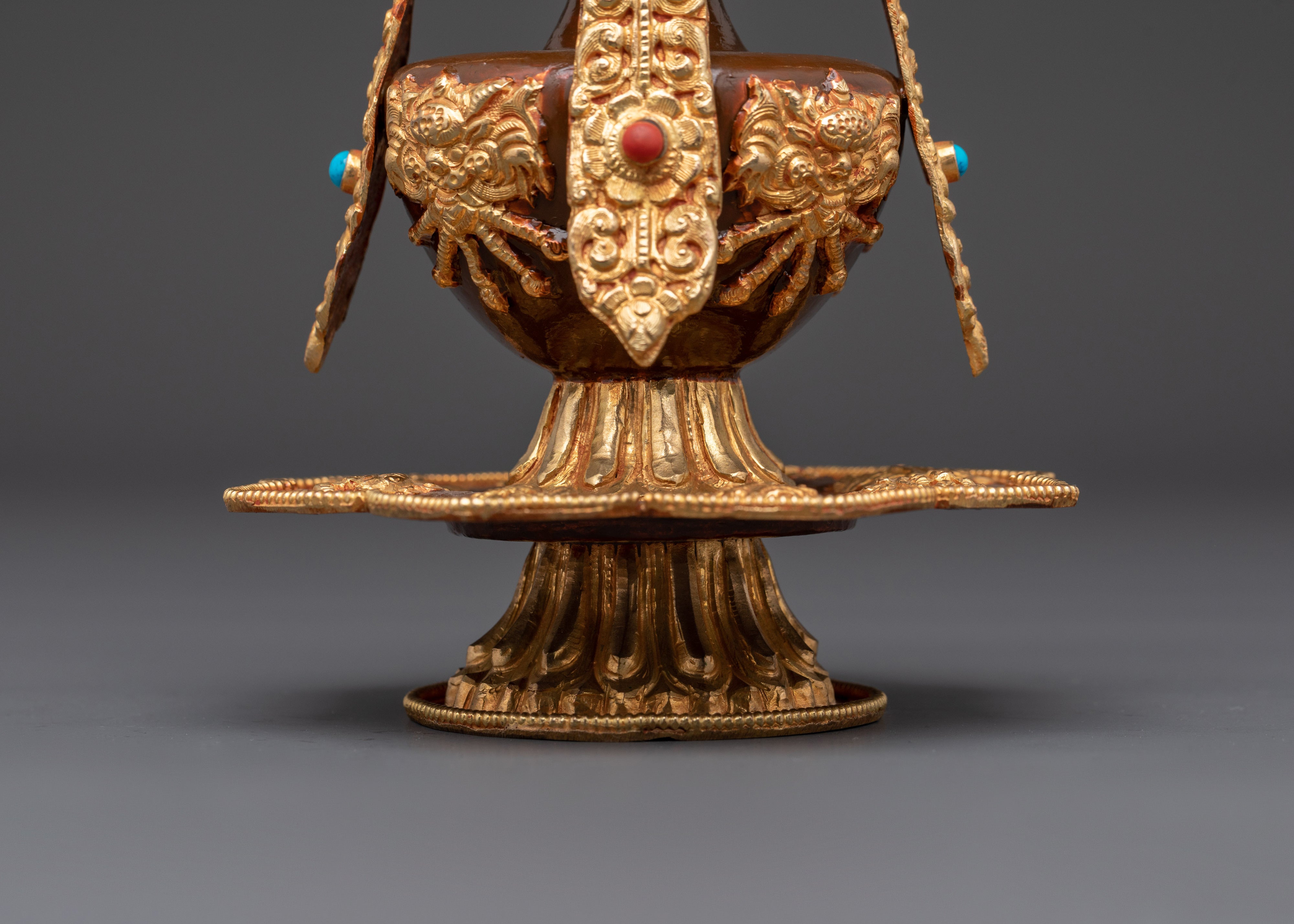 Gold Plated Long Life Vase | Vase of Longevity