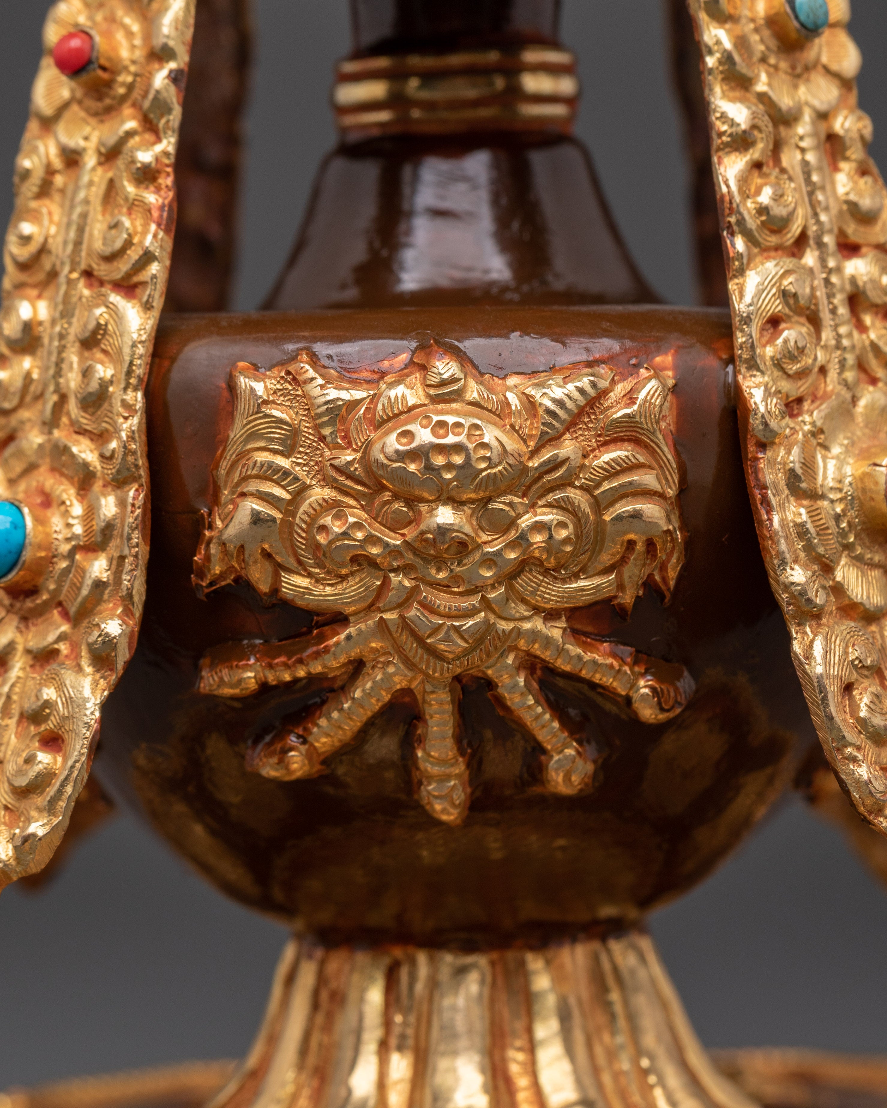 Gold Plated Long Life Vase | Vase of Longevity