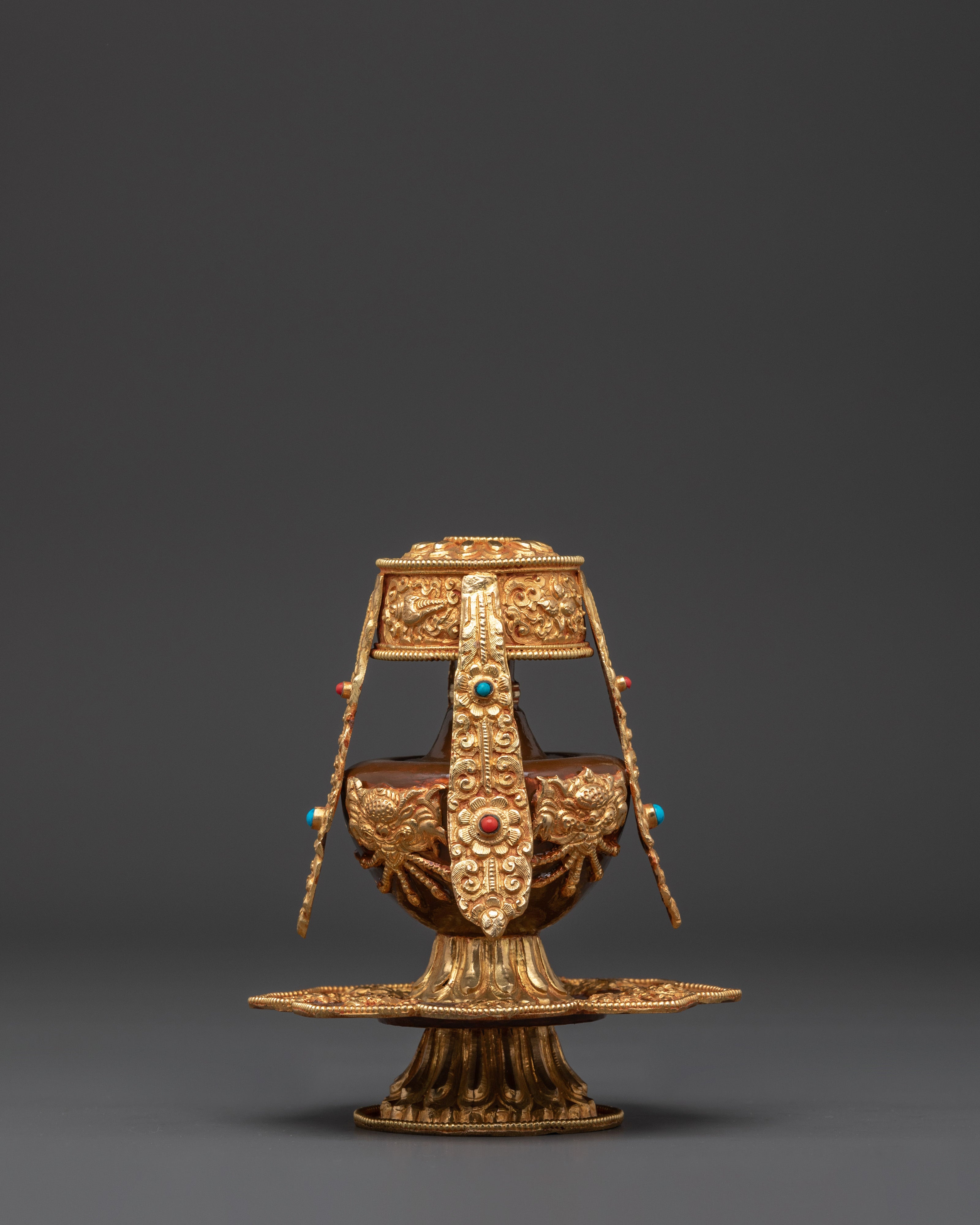 Gold Plated Long Life Vase | Vase of Longevity