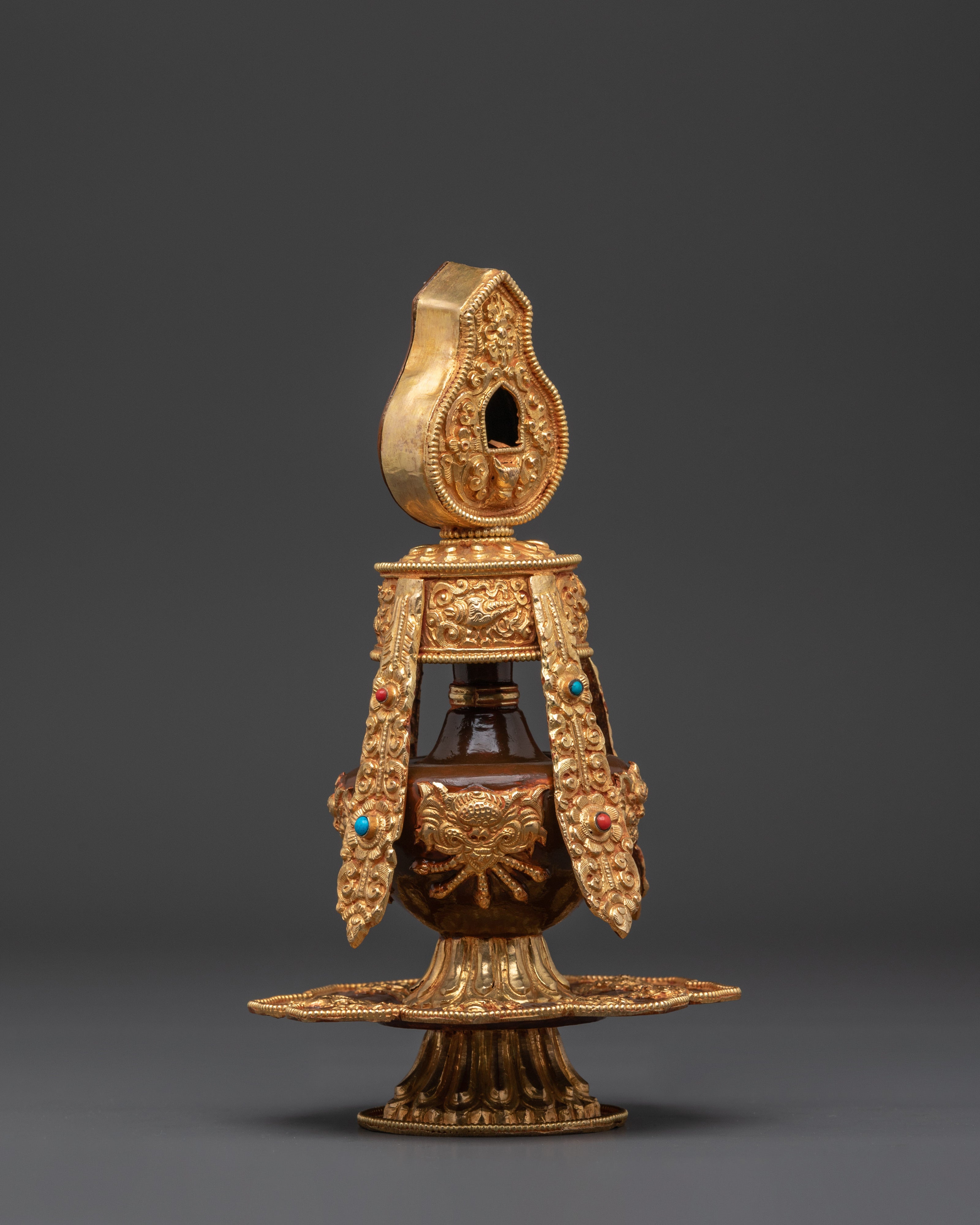 Gold Plated Long Life Vase | Vase of Longevity
