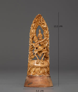 Chitipati Bone Statue | Buddhist Handmade Ritual Figurine