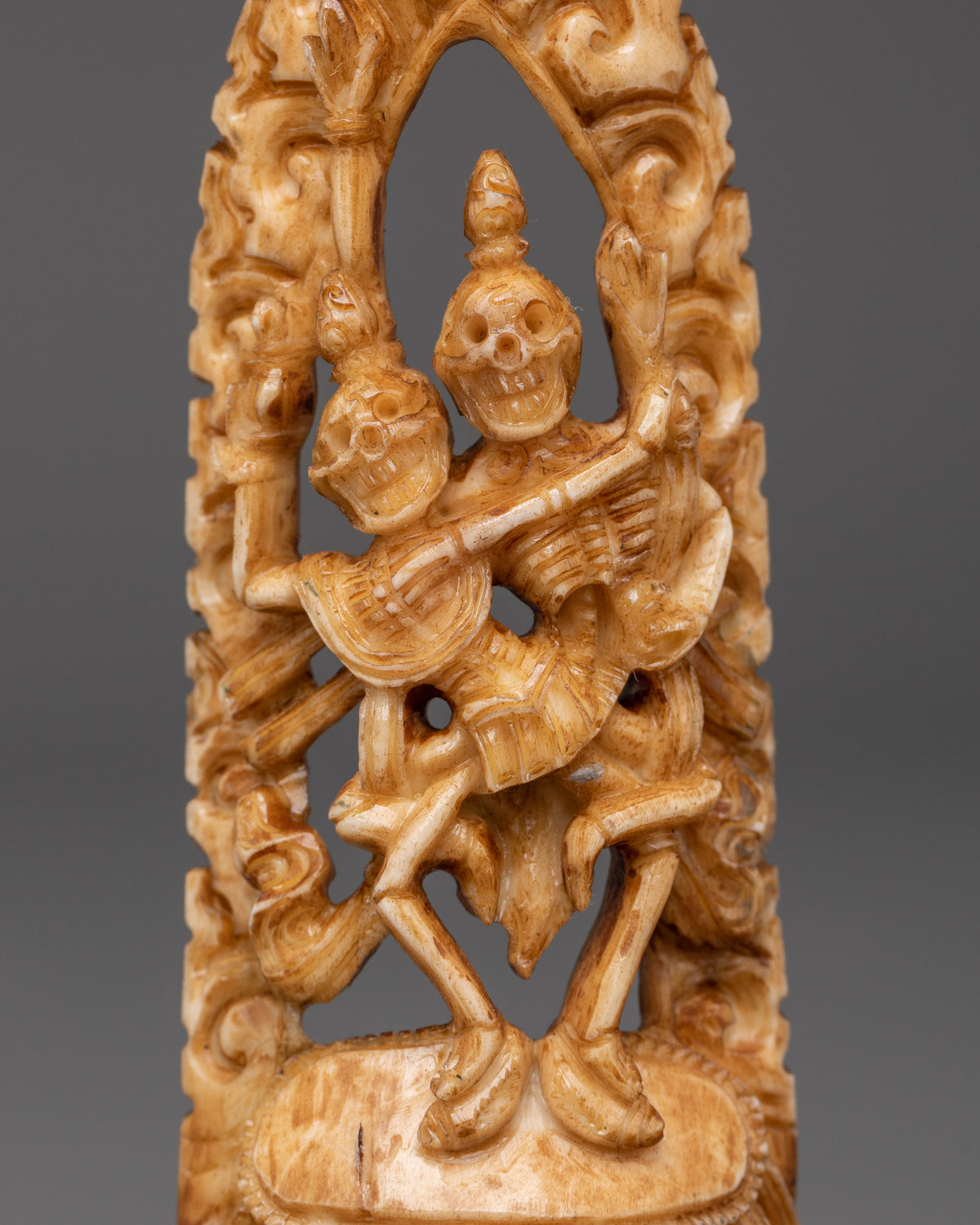 Chitipati Bone Statue | Buddhist Handmade Ritual Figurine