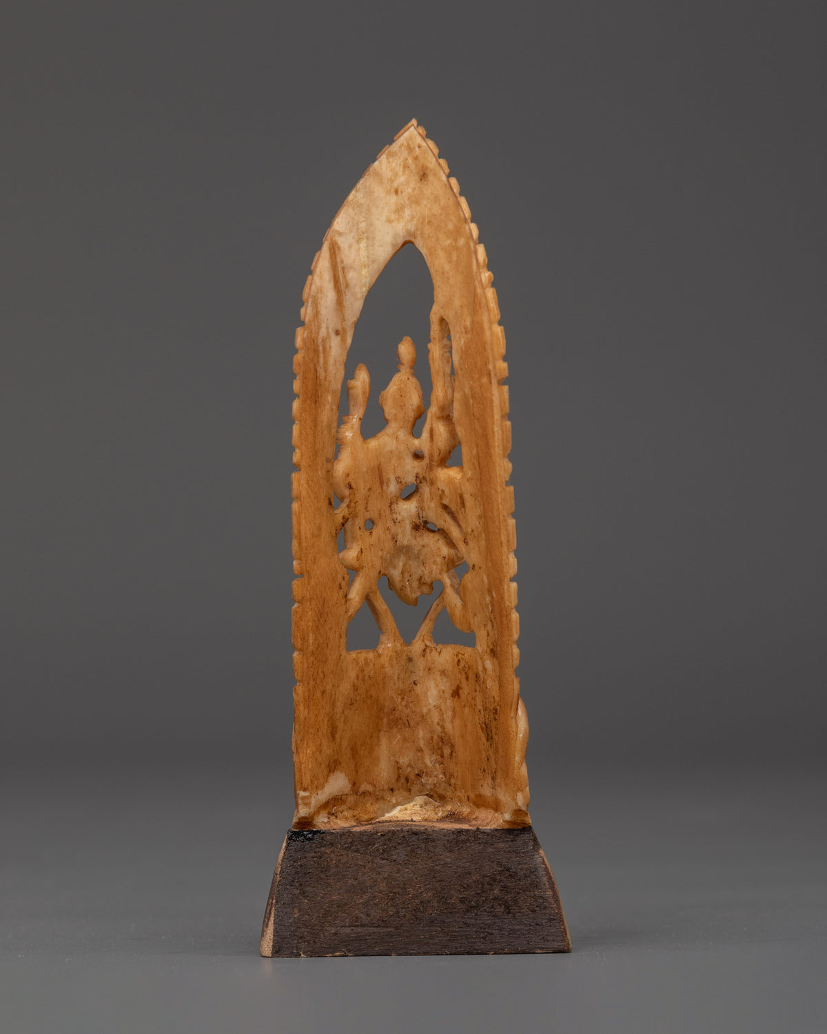 Tibetan Chitipati Bone Sculpture | Symbol of Impermanence and Spiritual Transformation