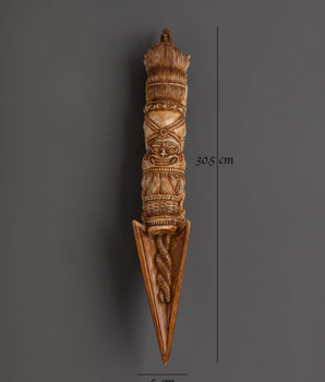 Tibetan Buddhist Phurba Dagger | Spiritual Tool for Protection