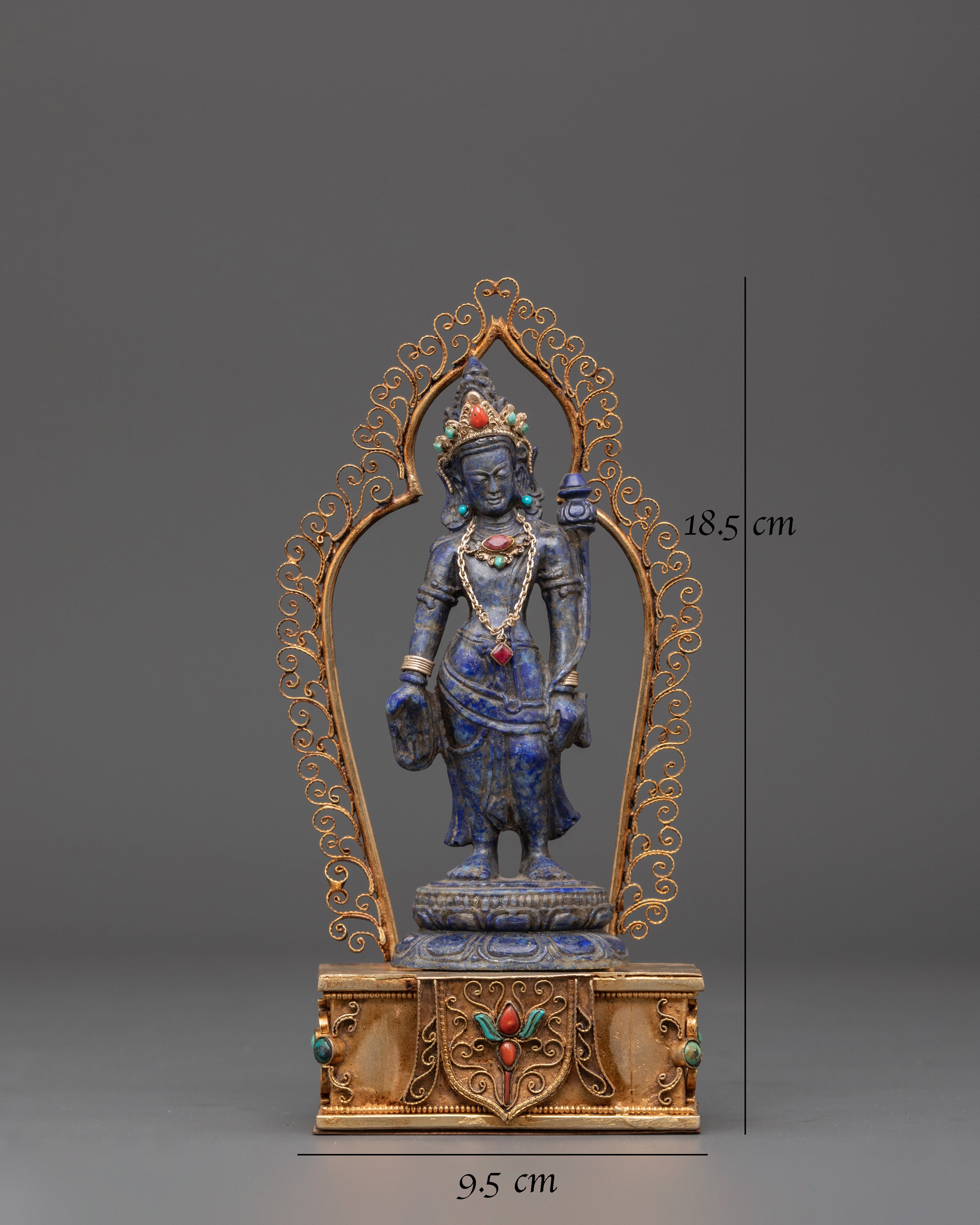 Sacred Lokeshvara Bodhisattva Statue | Radiating Boundless Love and Healing Blessings