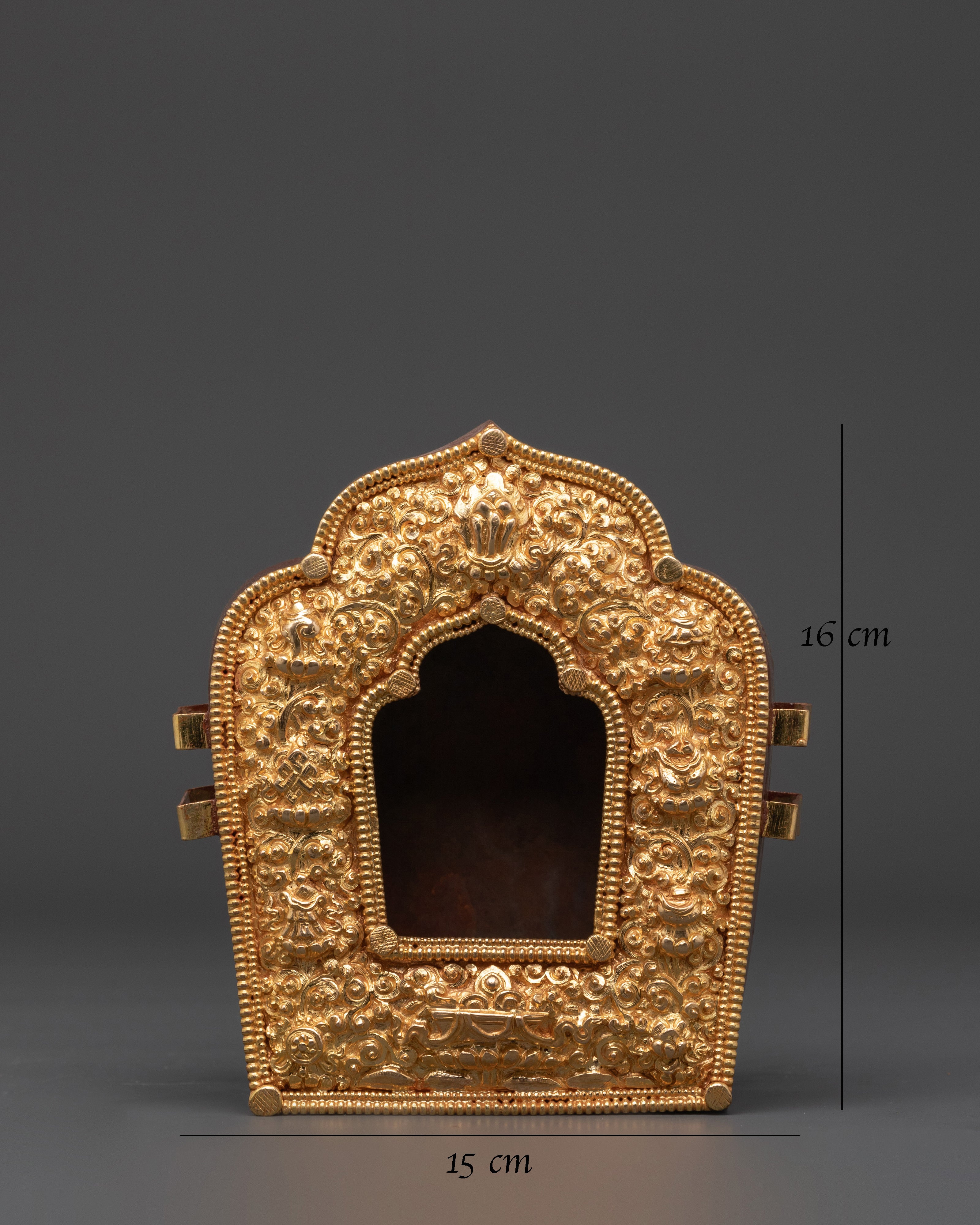 Authentic Handmade Tibetan Ghau Box | Meditation Mantra Box