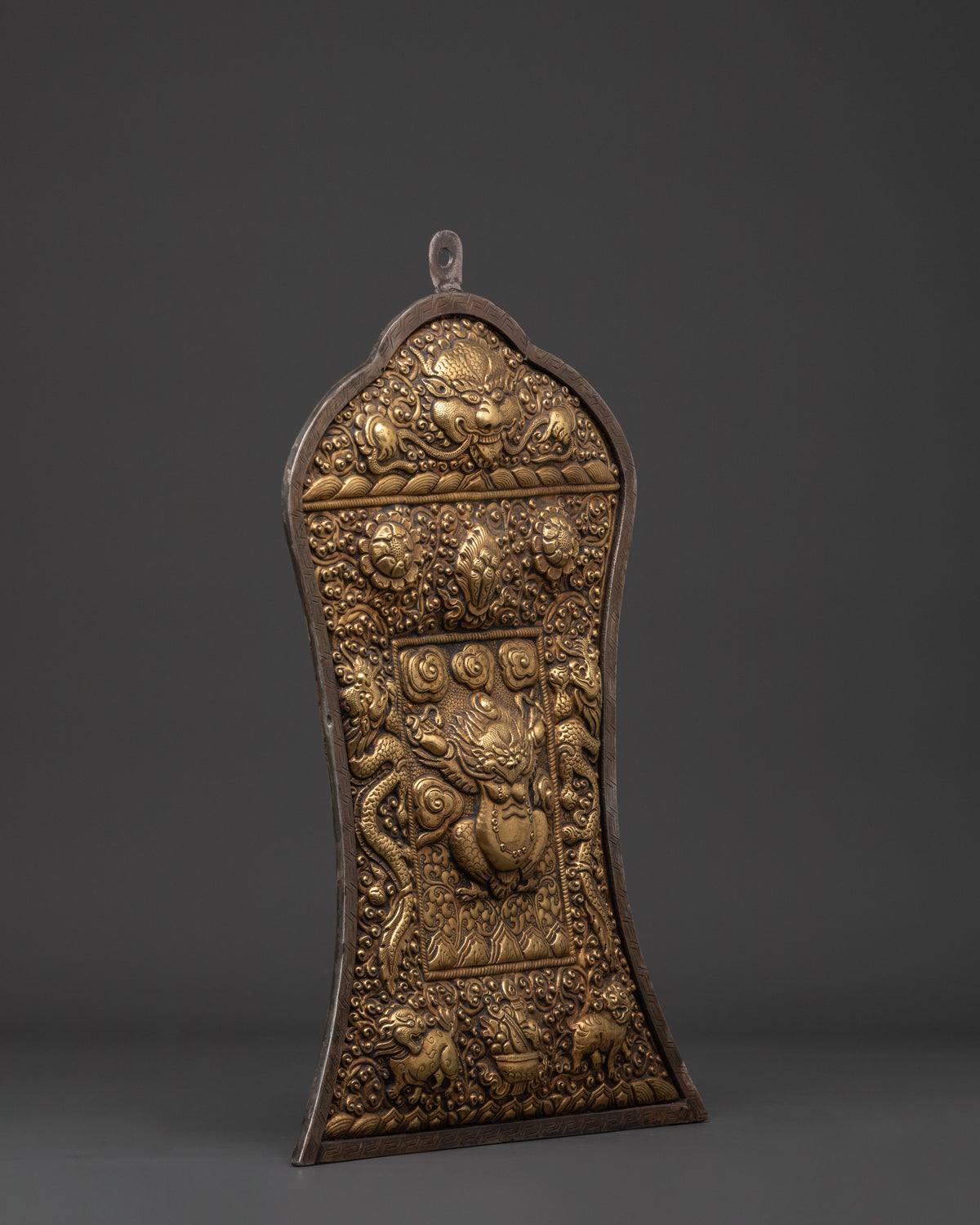 Tibetan Prayer Wall Hanging | Garuda Decor for Meditation