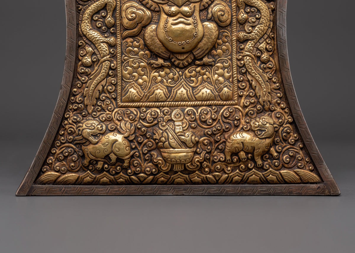 Tibetan Prayer Wall Hanging | Garuda Decor for Meditation