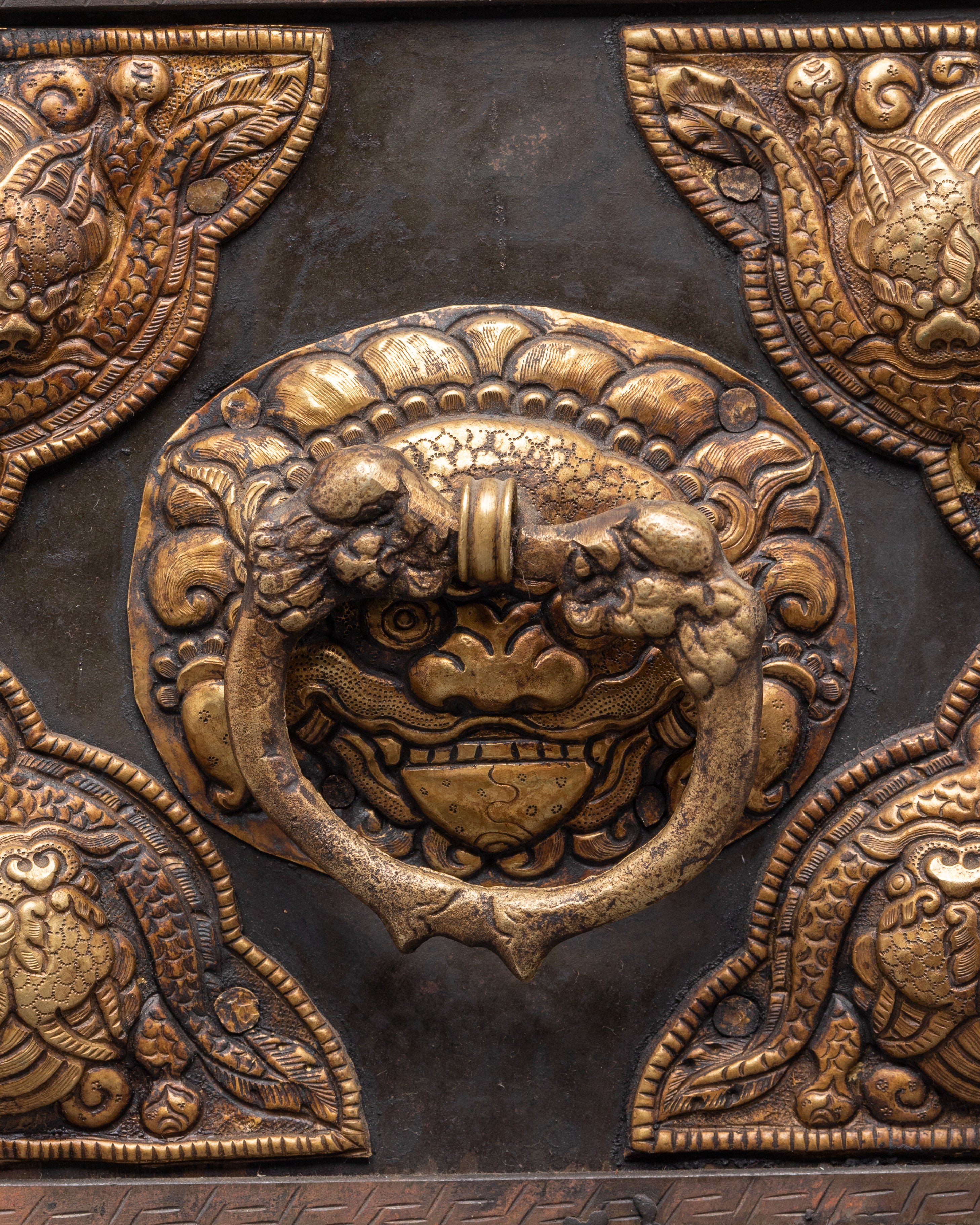 Buddhist Meditation Treasure Box | Spiritual Altar Storage Chest for Rituals & Offerings
