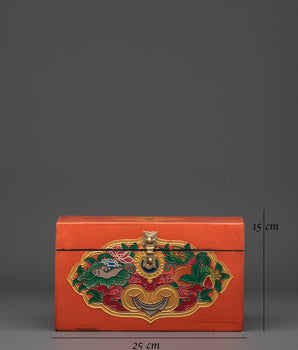 Tibetan Decorative Storage Box
