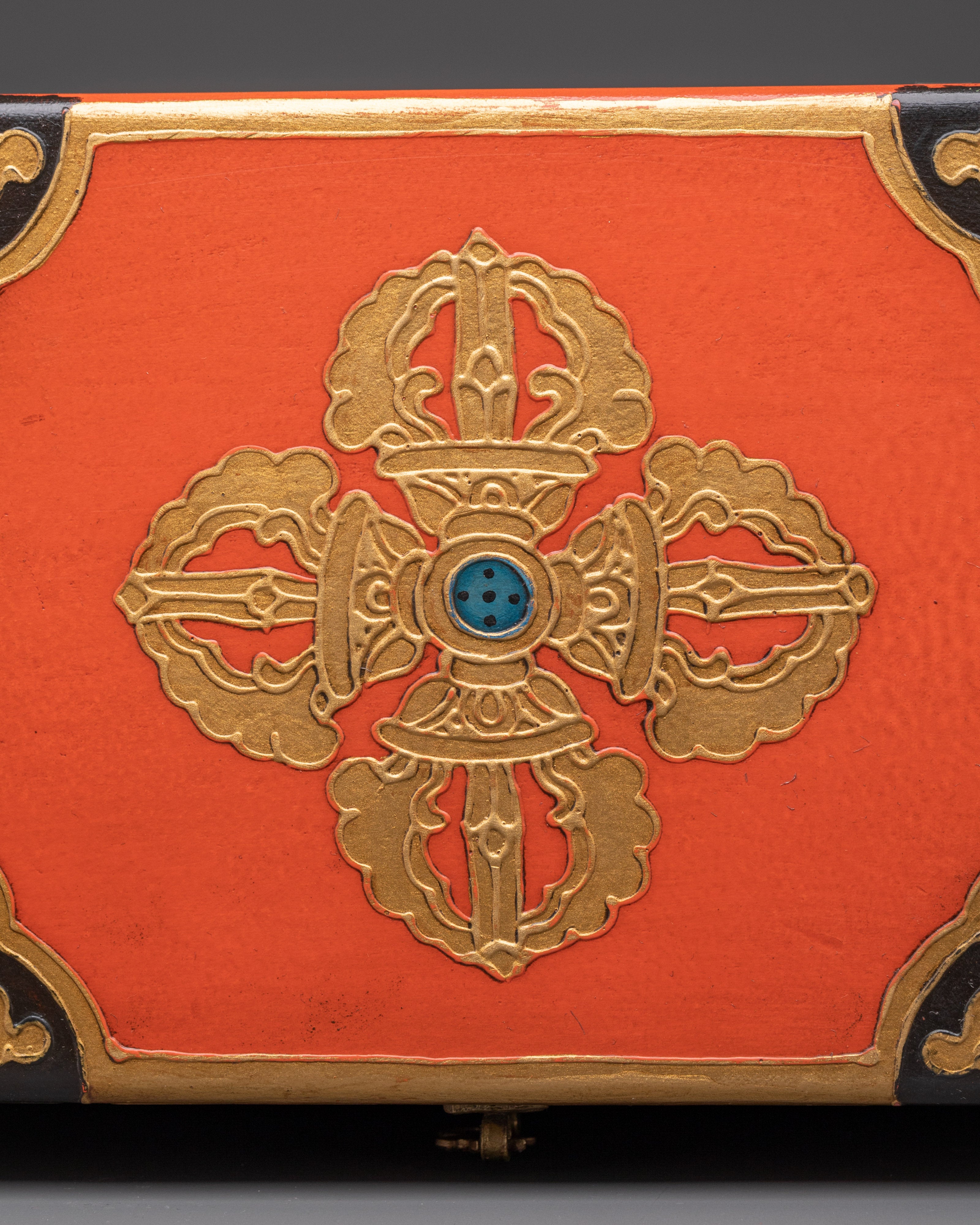 Handmade Wooden Acrylic Box | Sacred Buddhist Chest