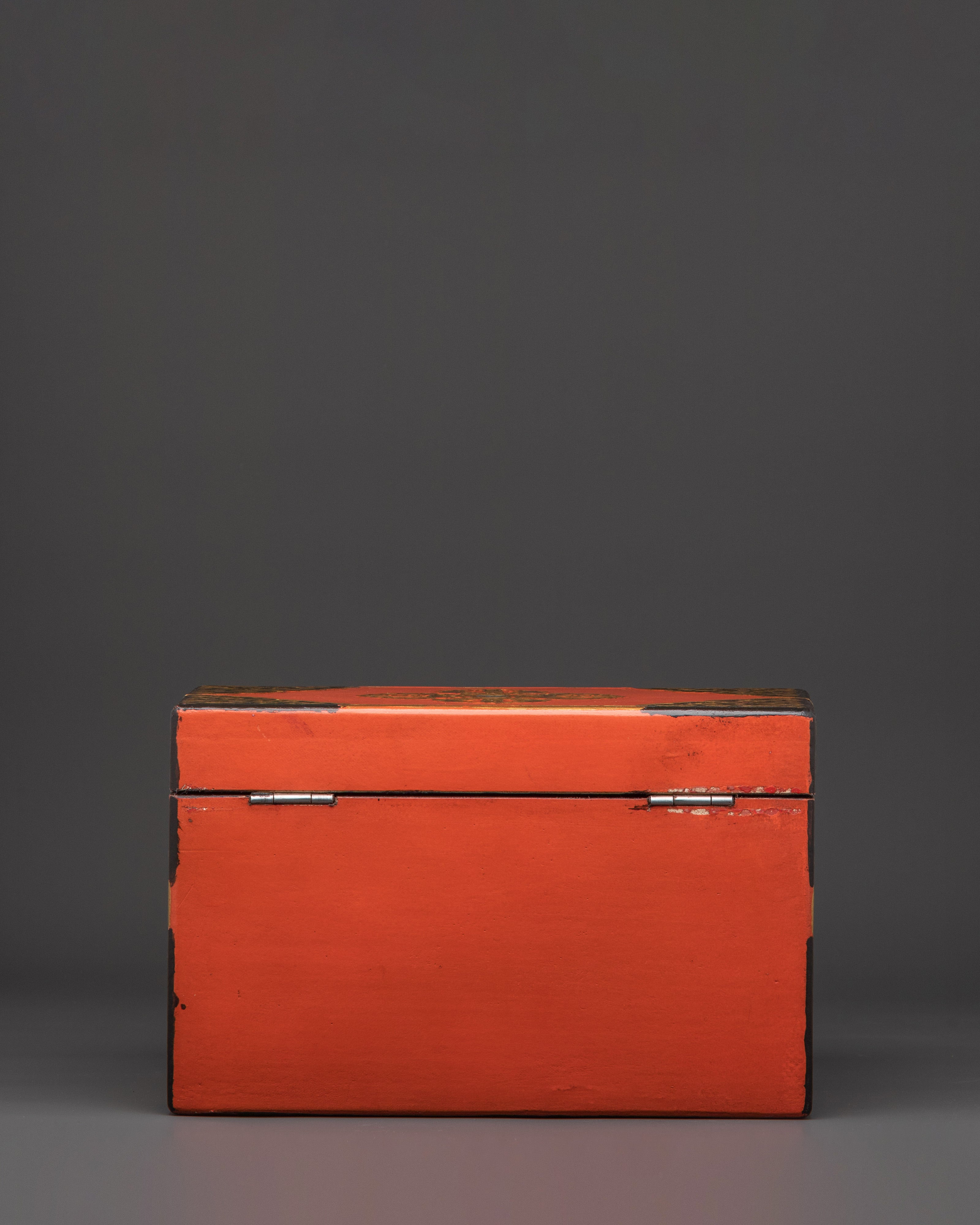 Handmade Wooden Acrylic Box | Sacred Buddhist Chest