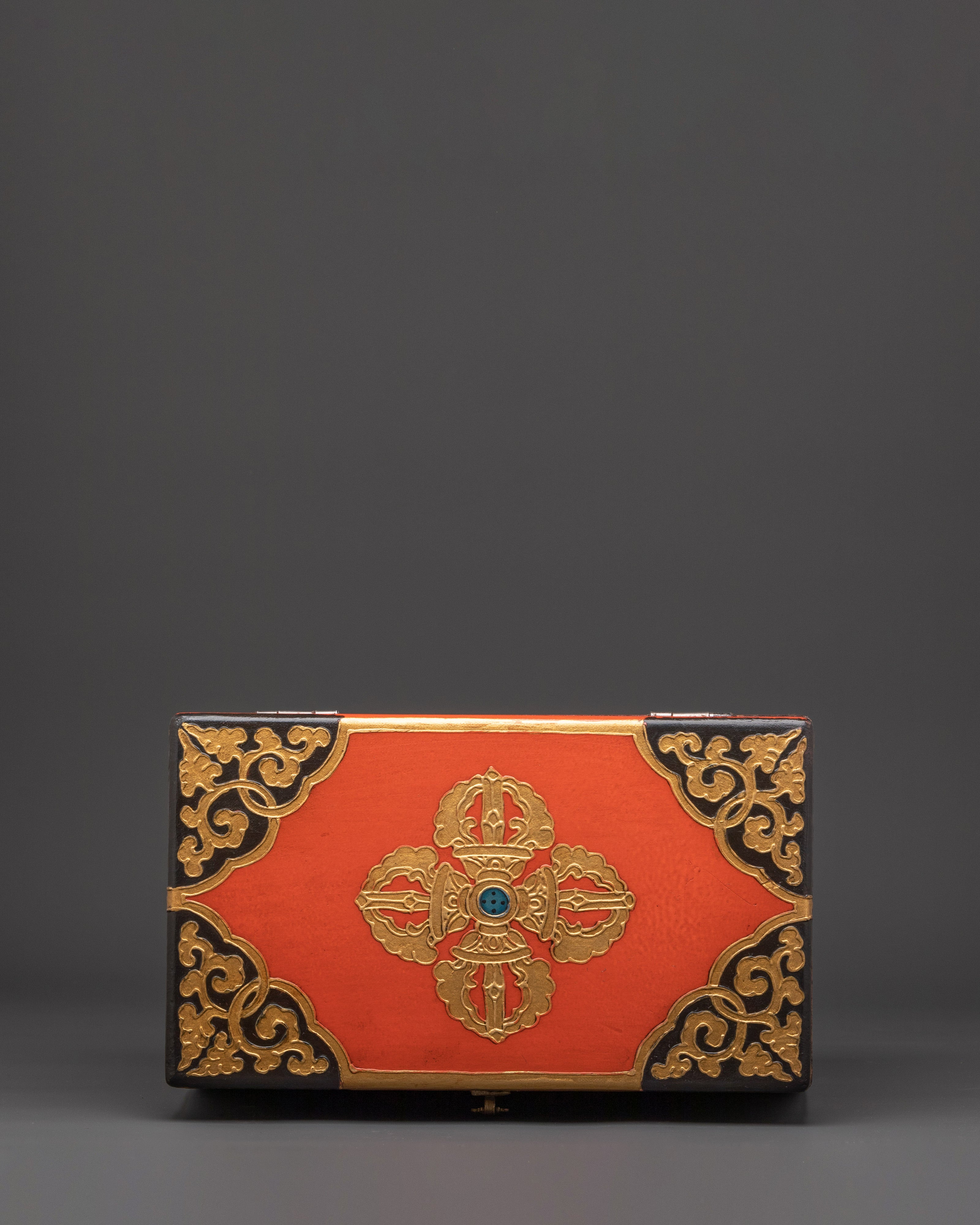 Handmade Wooden Acrylic Box | Sacred Buddhist Chest
