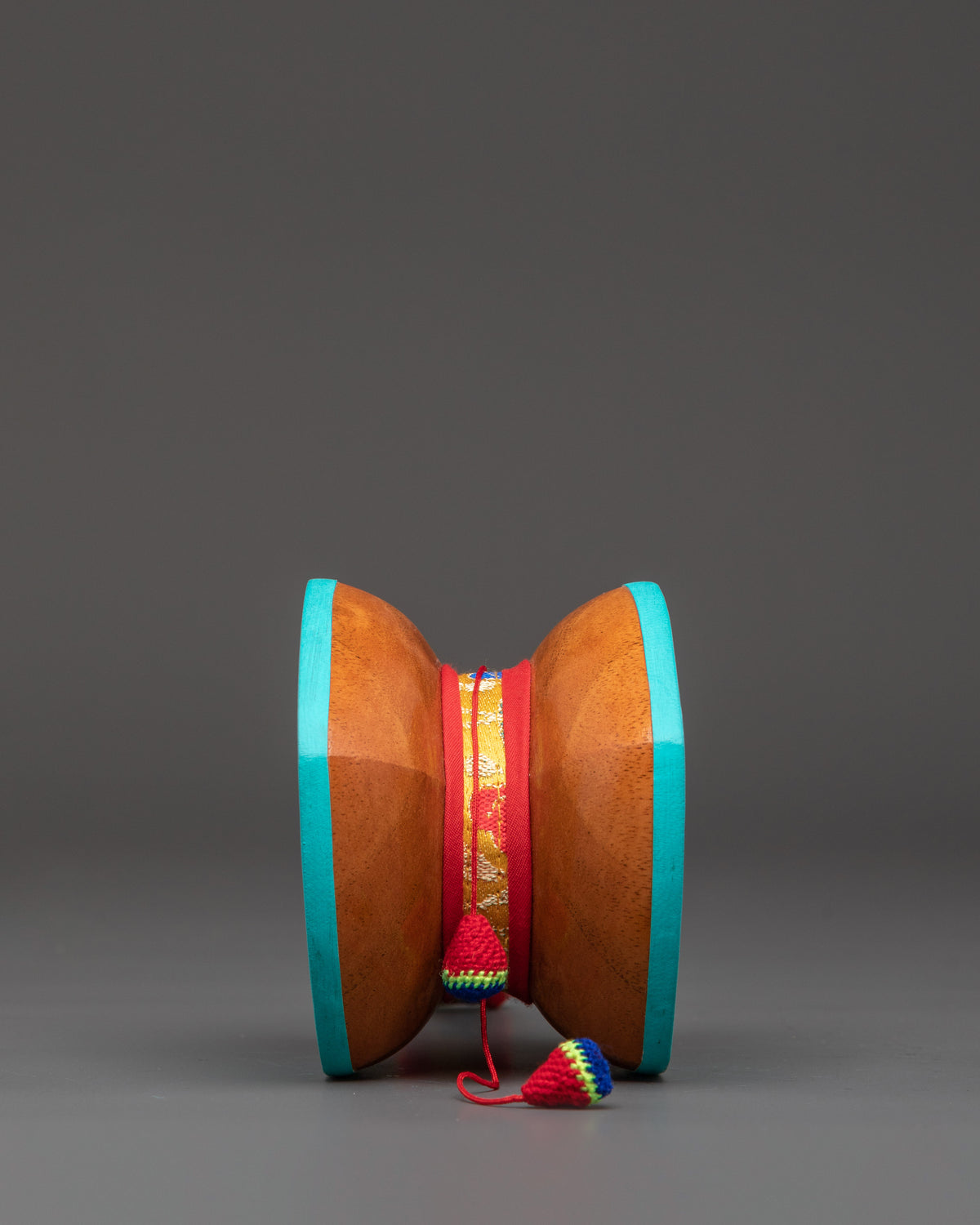 Handcrafted Spiritual Damaru | Tibetan Chöd Ritual Instrument