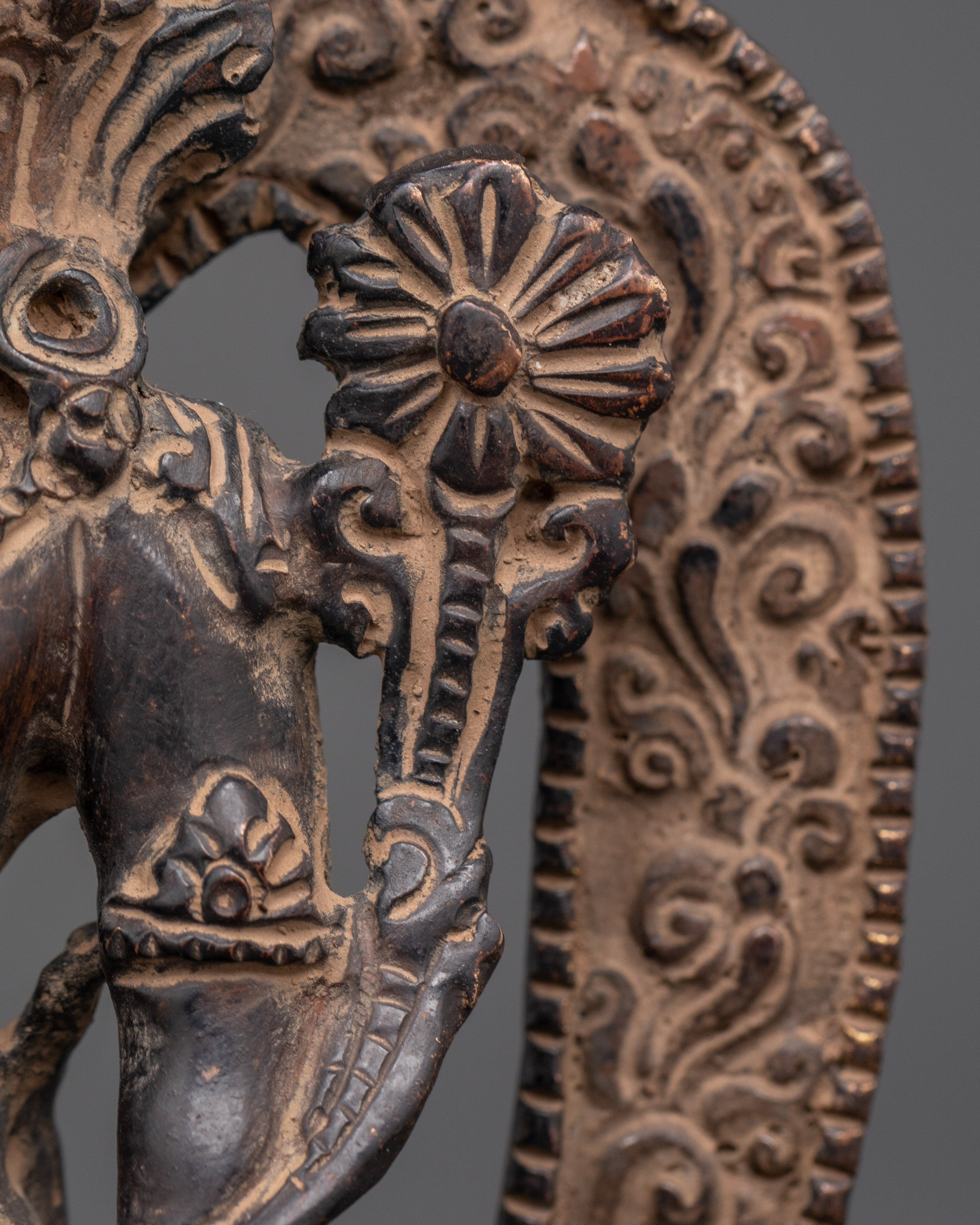 Tibetan Lokeshwor Sculpture | Spiritual Symbol of Peace & Wisdom