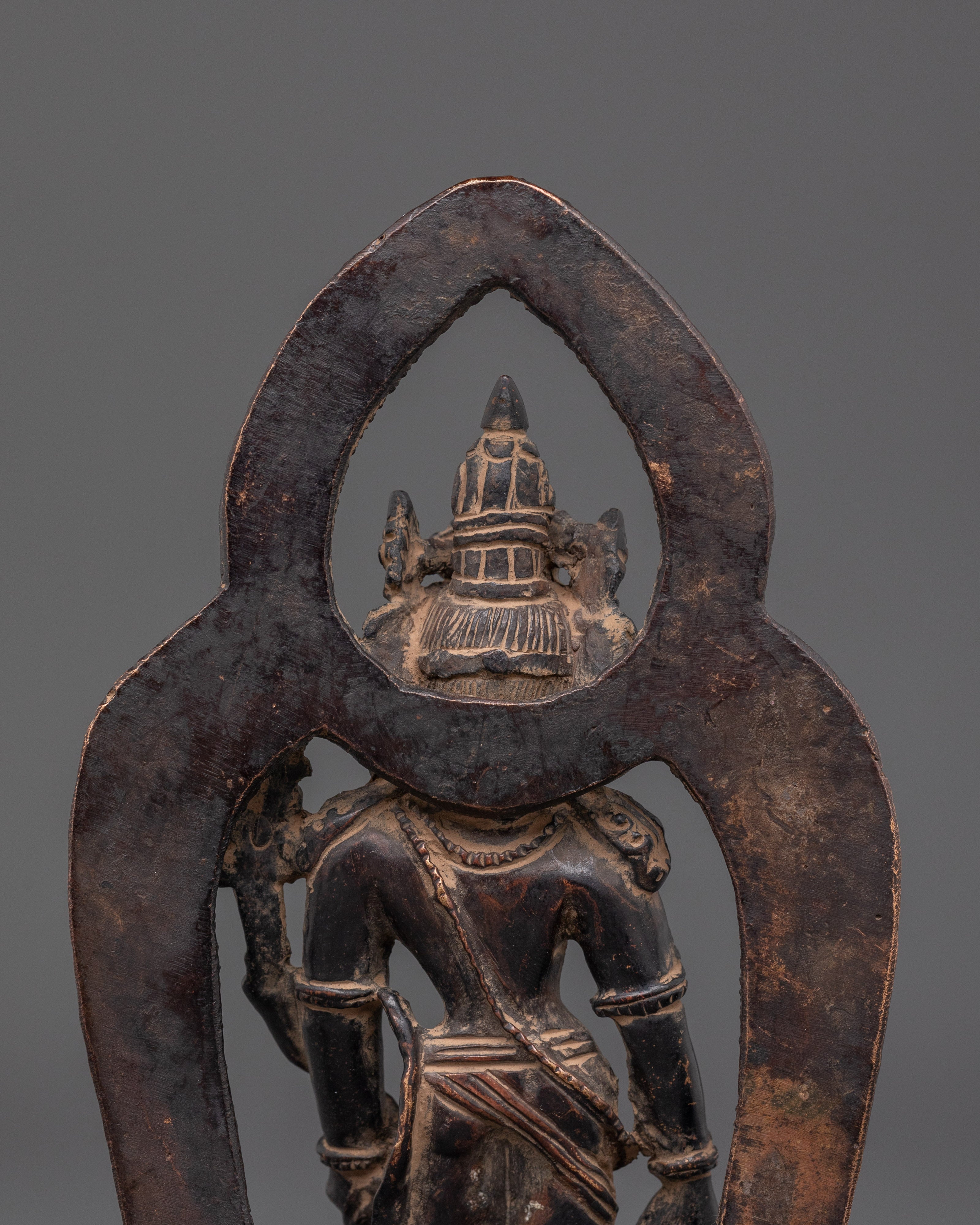 Tibetan Lokeshwor Sculpture | Spiritual Symbol of Peace & Wisdom