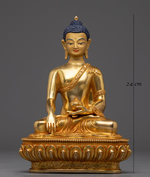 Sculpture of Shakyamuni Buddha | Buddhist Statue for Meditation