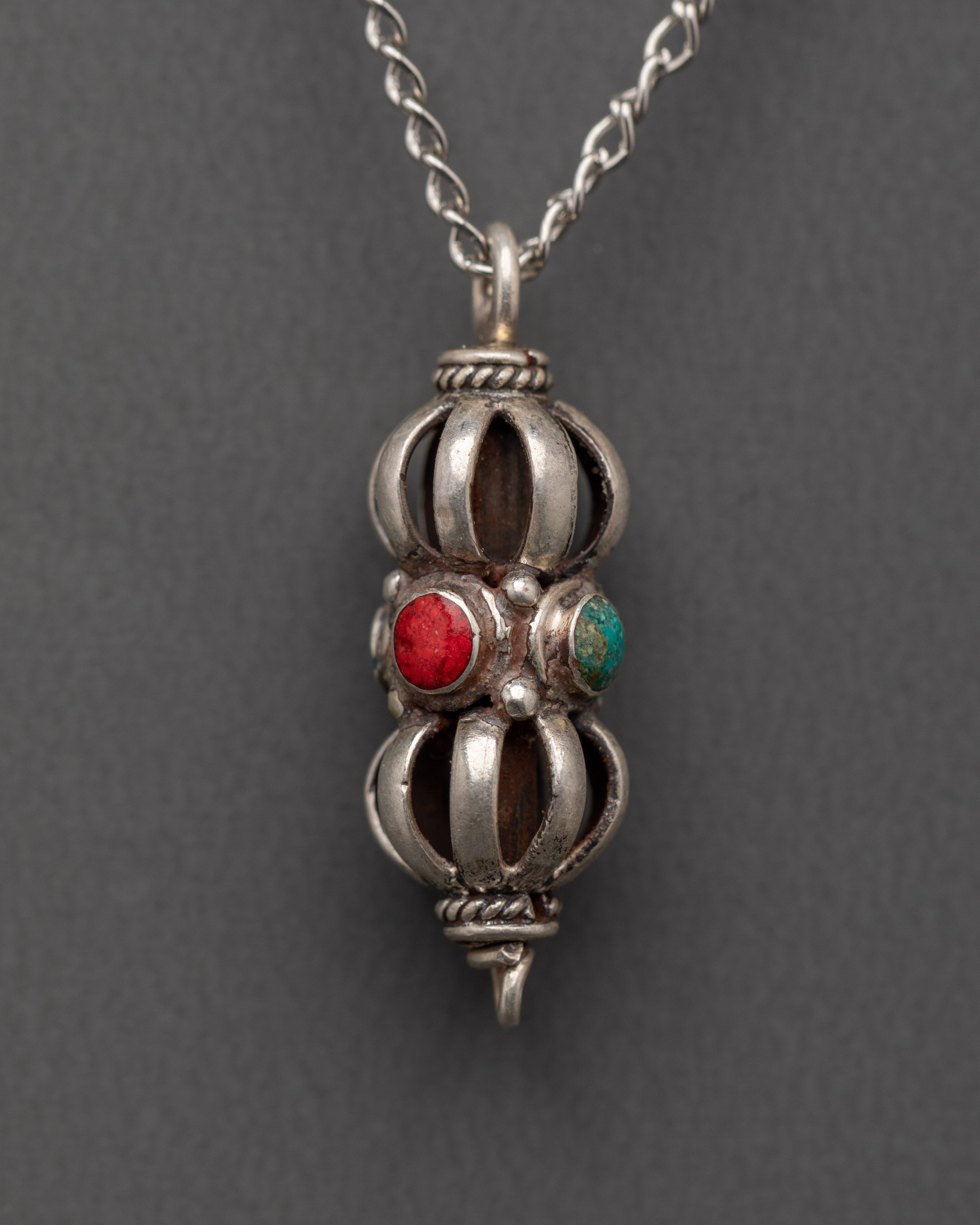 Tibetan Vajra Pendant | Buddhist Symbol of Protection