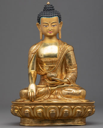 Seated Buddha Shakyamuni Sculpture