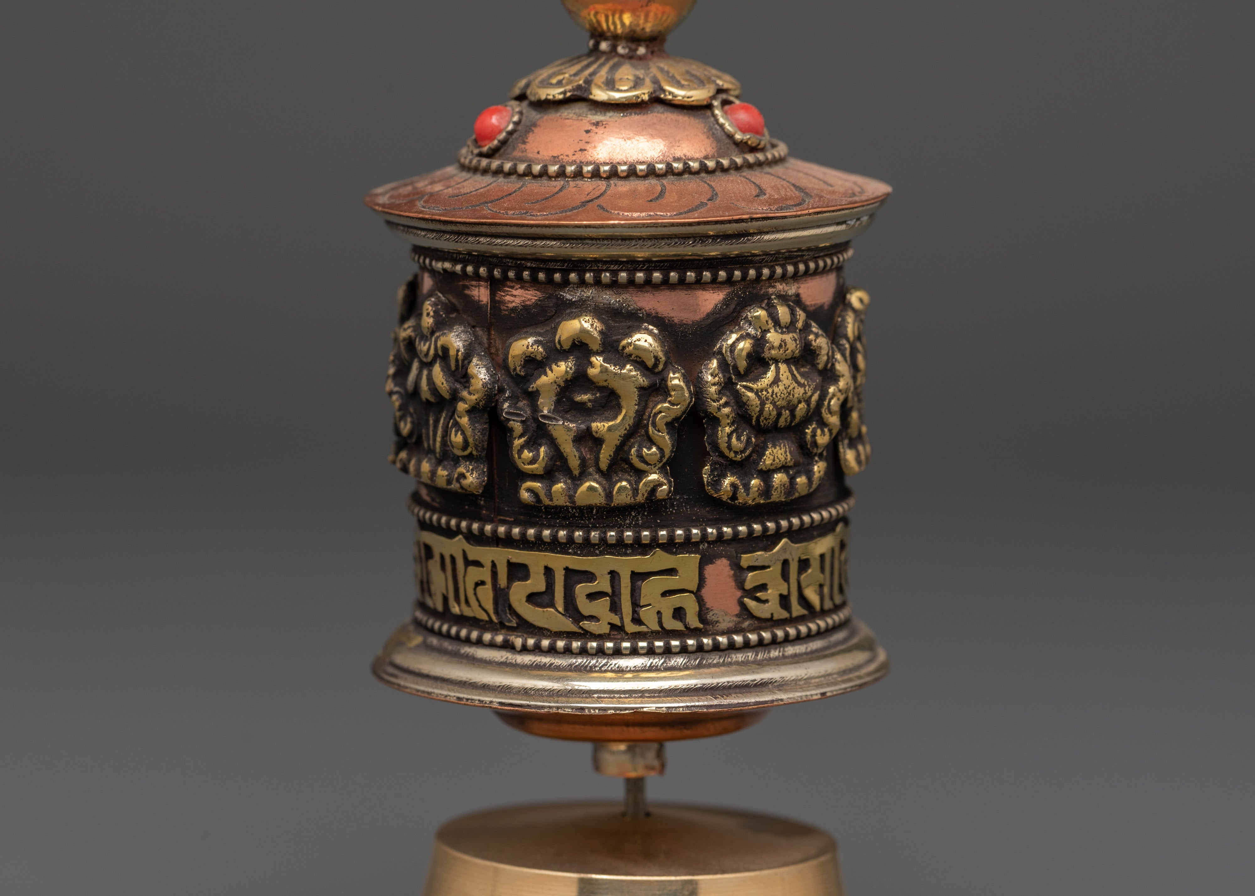 Spiritual Buddhist Mantra Prayer Wheel | Symbol of Spiritual Awakening