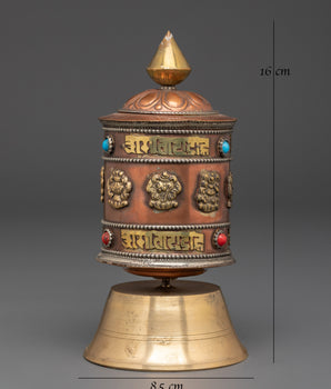 Buddhist Prayer Wheel for Meditation | Symbol of Peace