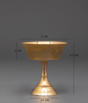 Handmade Tibetan Butter Lamp | Meditation & Altar