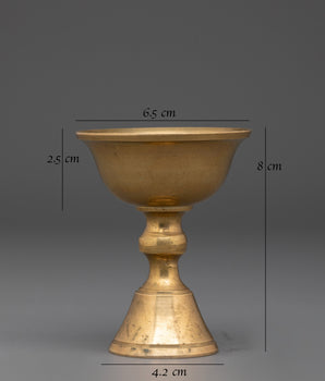 Himalayan Butter Lamp | Offering Lamp for Puja