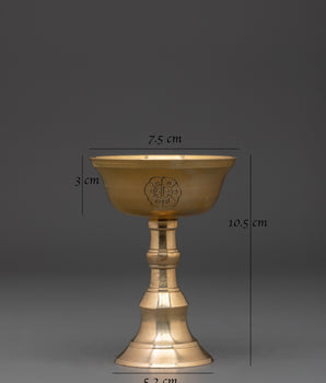Ritual Oil Lamp | Lamp for Puja & Meditation