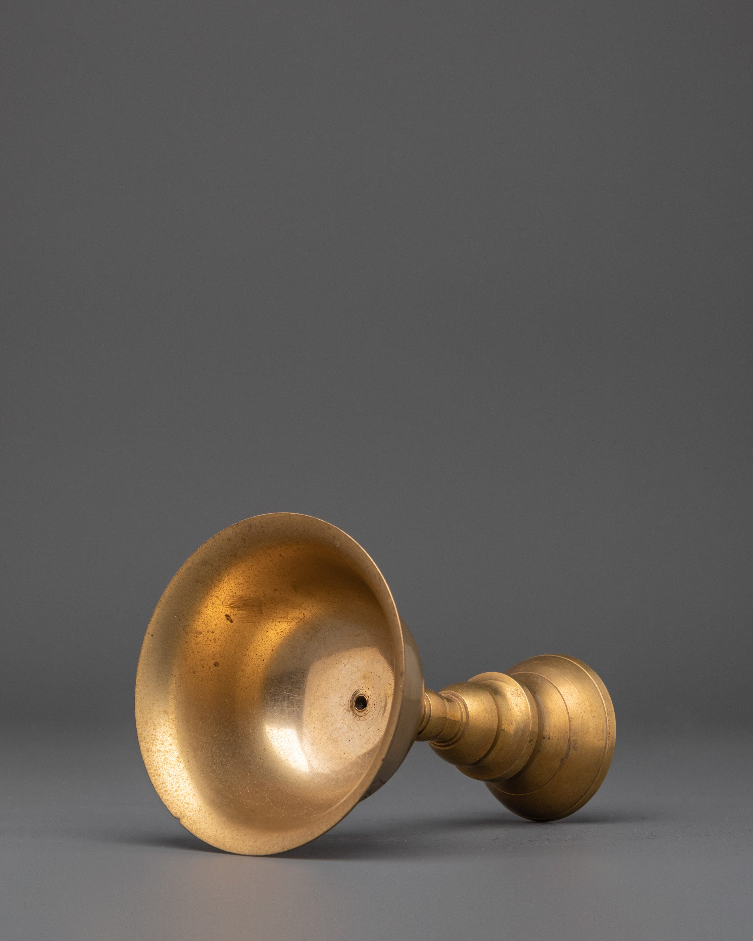 Brass Ghee Lamp | Sacred Offering Lamp for Altar