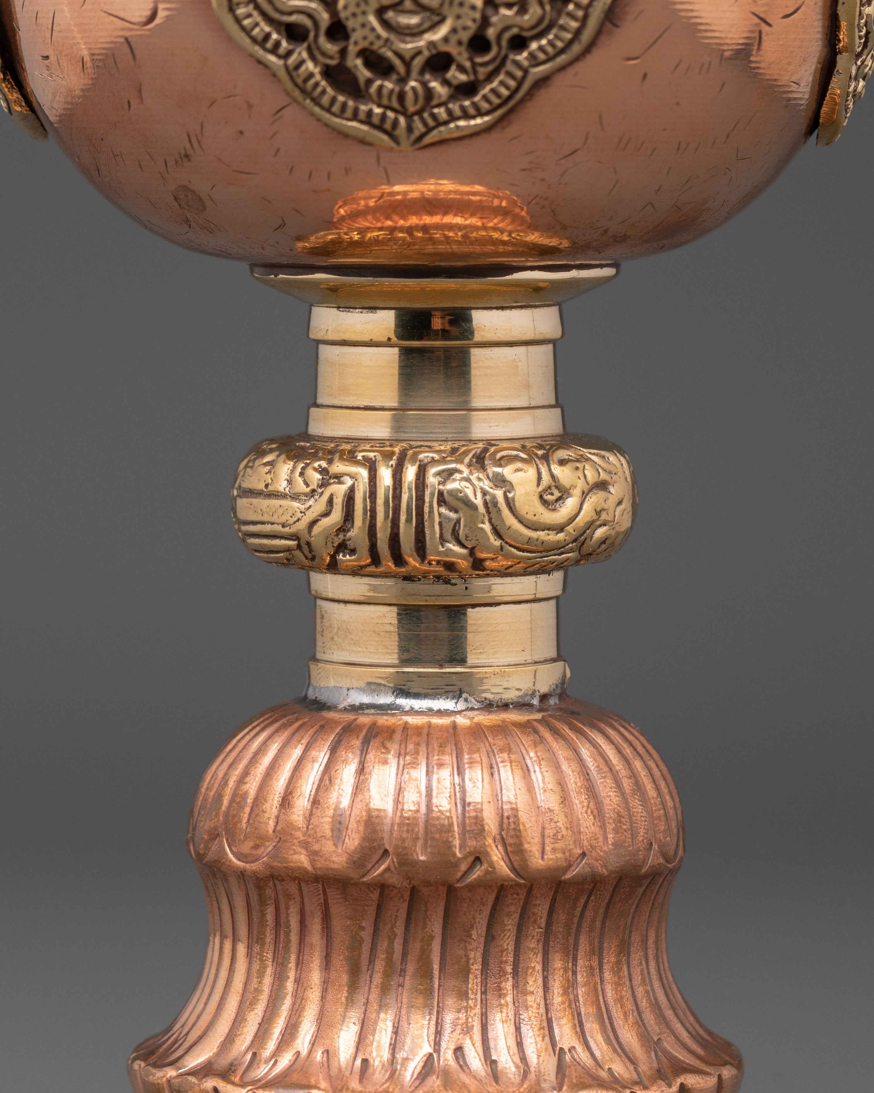 Buddhist Butter Lamp for Altar |  Puja & Ritual Offering
