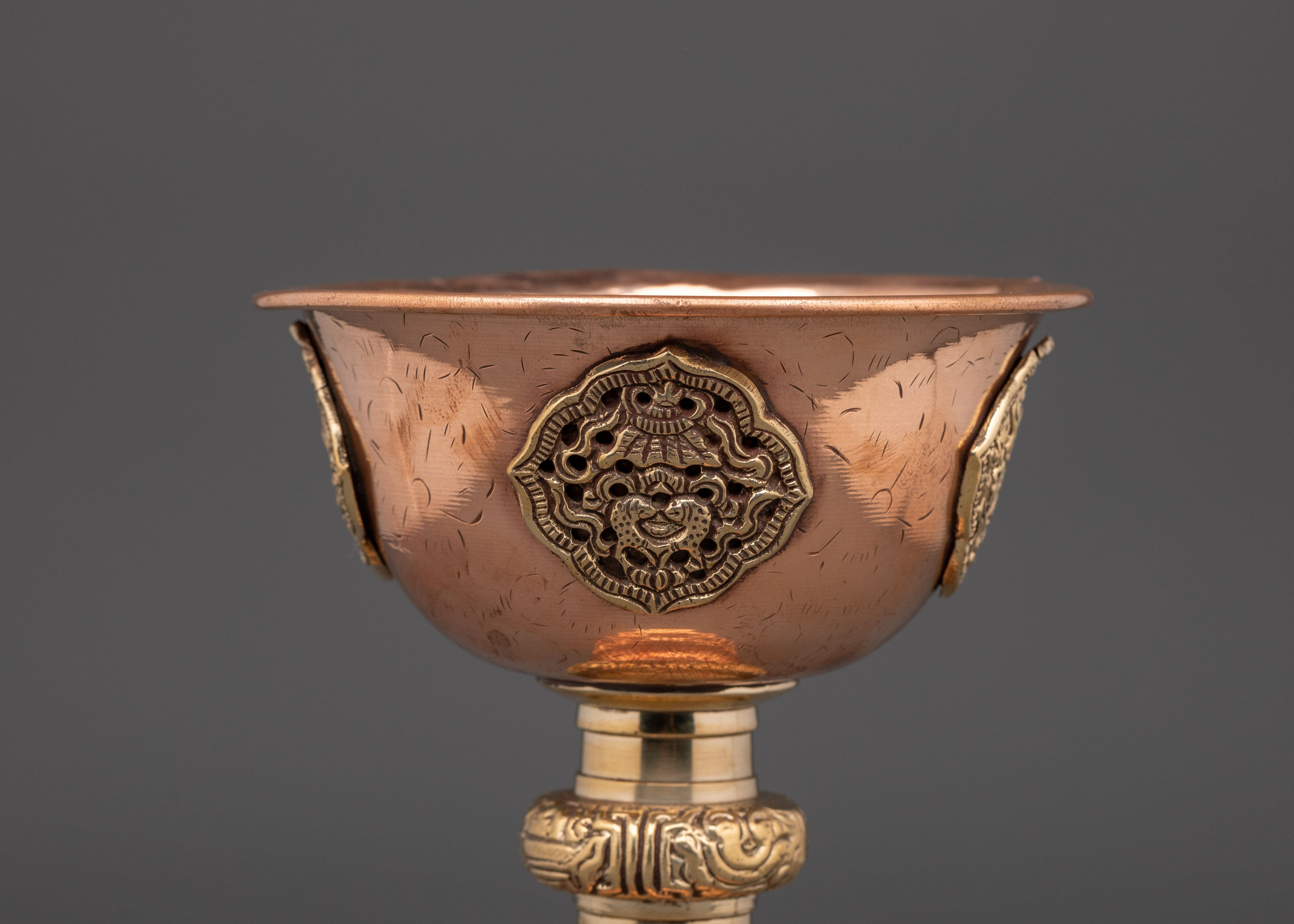 Buddhist Butter Lamp for Altar |  Puja & Ritual Offering