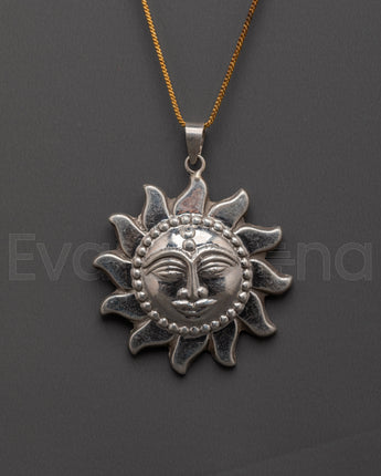  Sun Face Locket 
